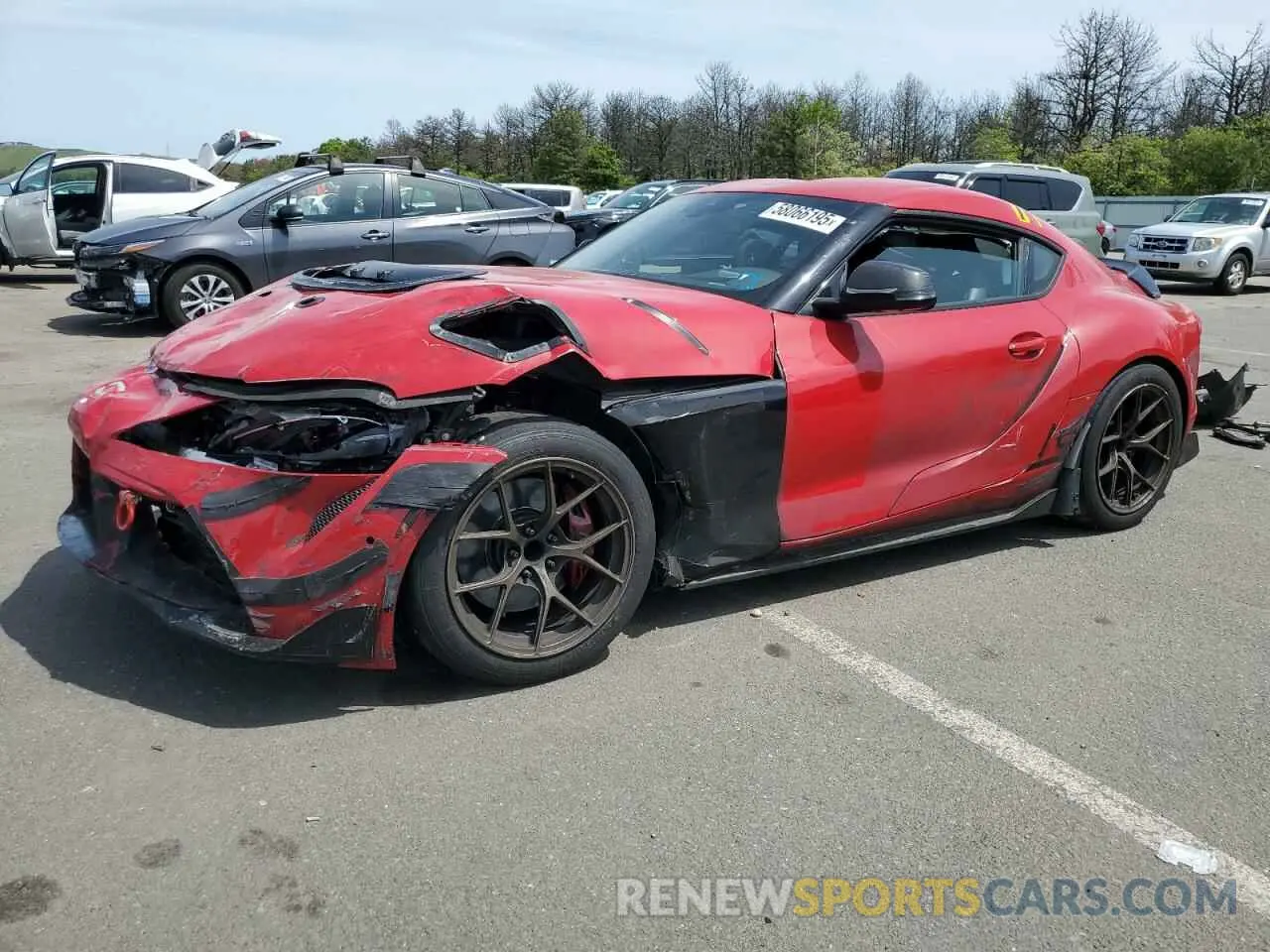 1 Photograph of a damaged car WZ1DB0C09MW038550 TOYOTA SUPRA 2021