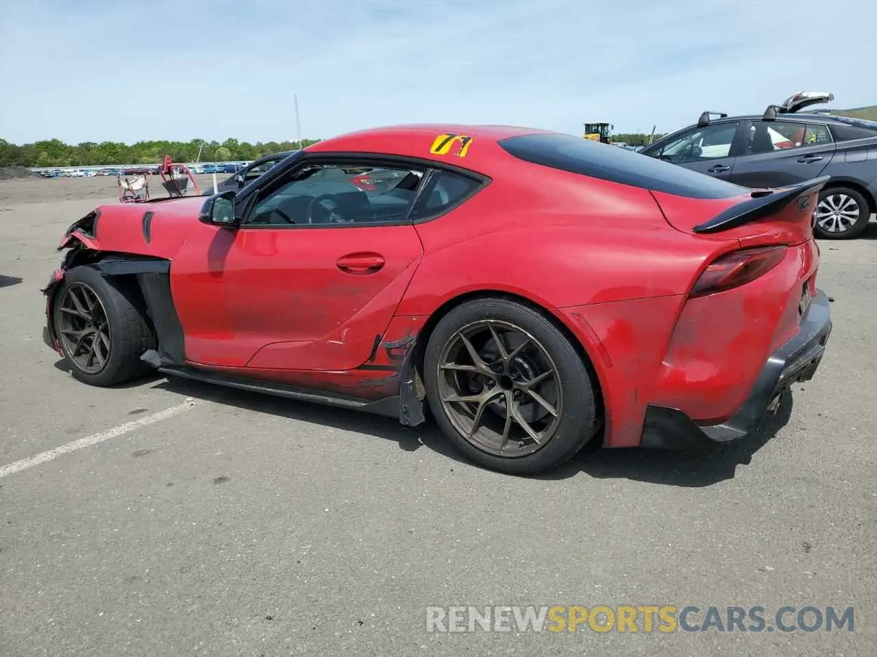 2 Photograph of a damaged car WZ1DB0C09MW038550 TOYOTA SUPRA 2021