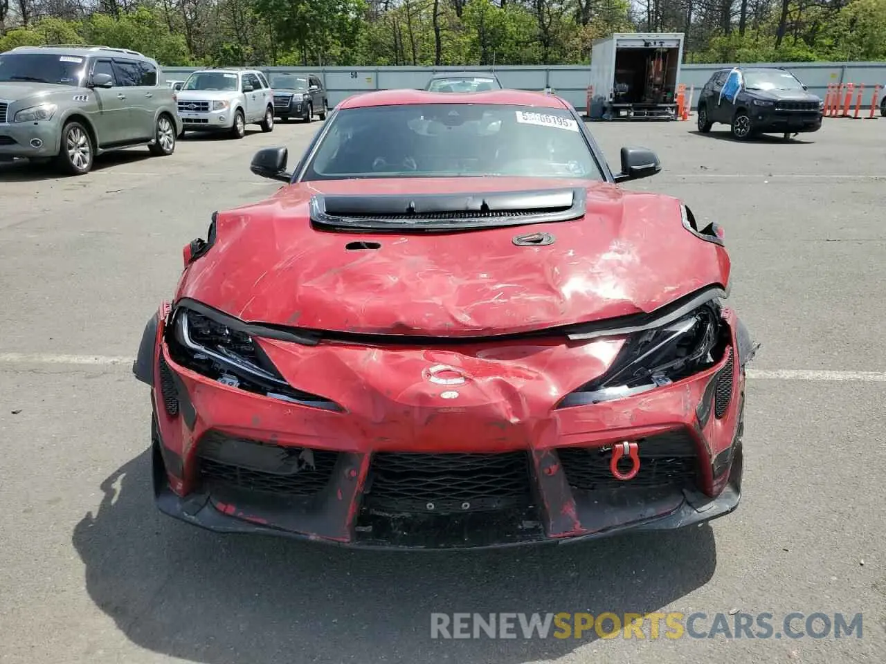 5 Photograph of a damaged car WZ1DB0C09MW038550 TOYOTA SUPRA 2021