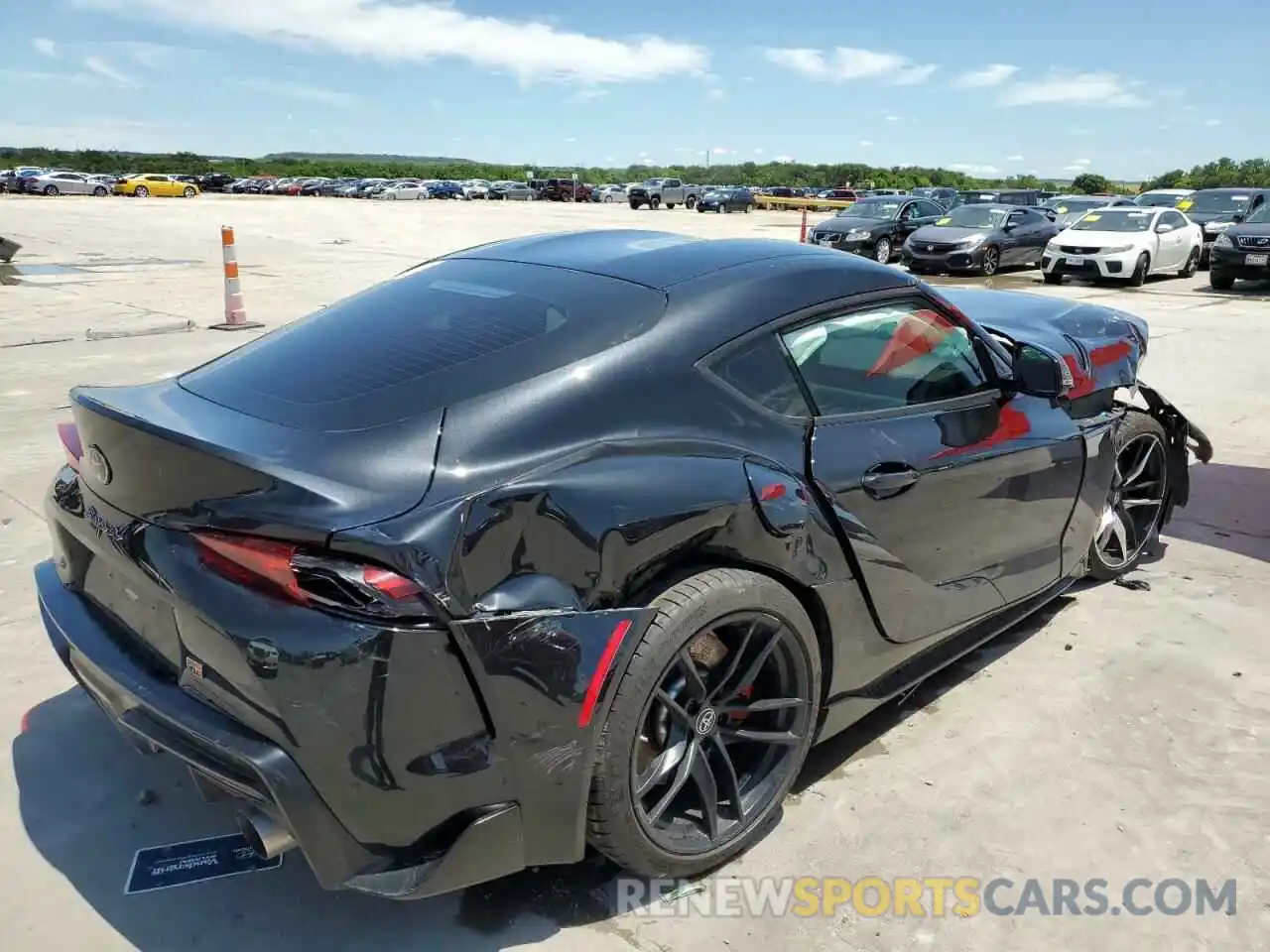 4 Photograph of a damaged car WZ1DB0C09MW038659 TOYOTA SUPRA 2021