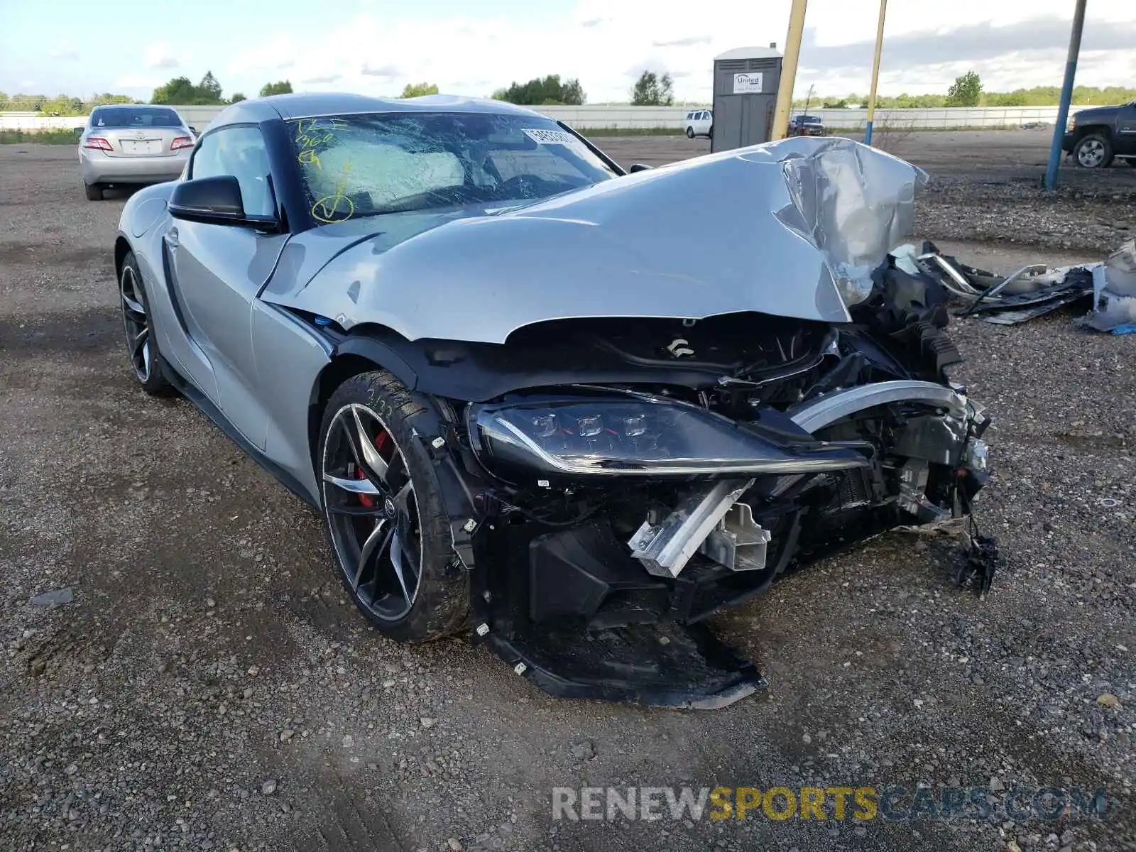 1 Photograph of a damaged car WZ1DB0C09MW042632 TOYOTA SUPRA 2021