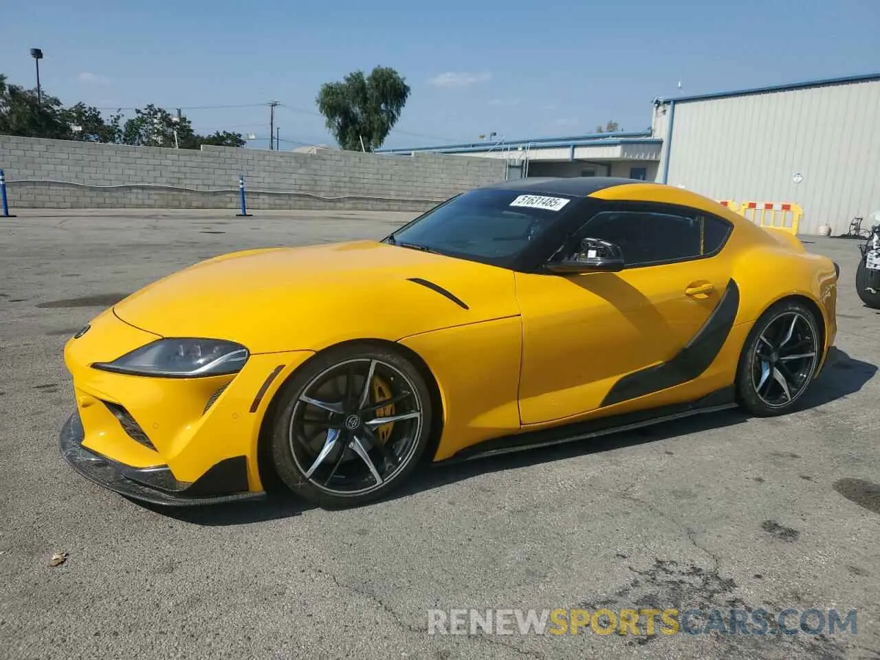 1 Photograph of a damaged car WZ1DB0C0XMW043238 TOYOTA SUPRA 2021