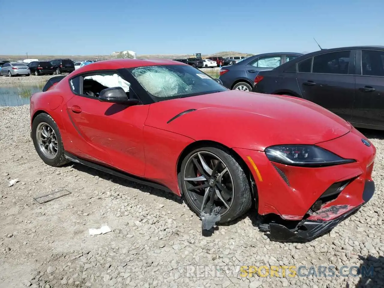4 Photograph of a damaged car WZ1DB0C0XMW044230 TOYOTA SUPRA 2021