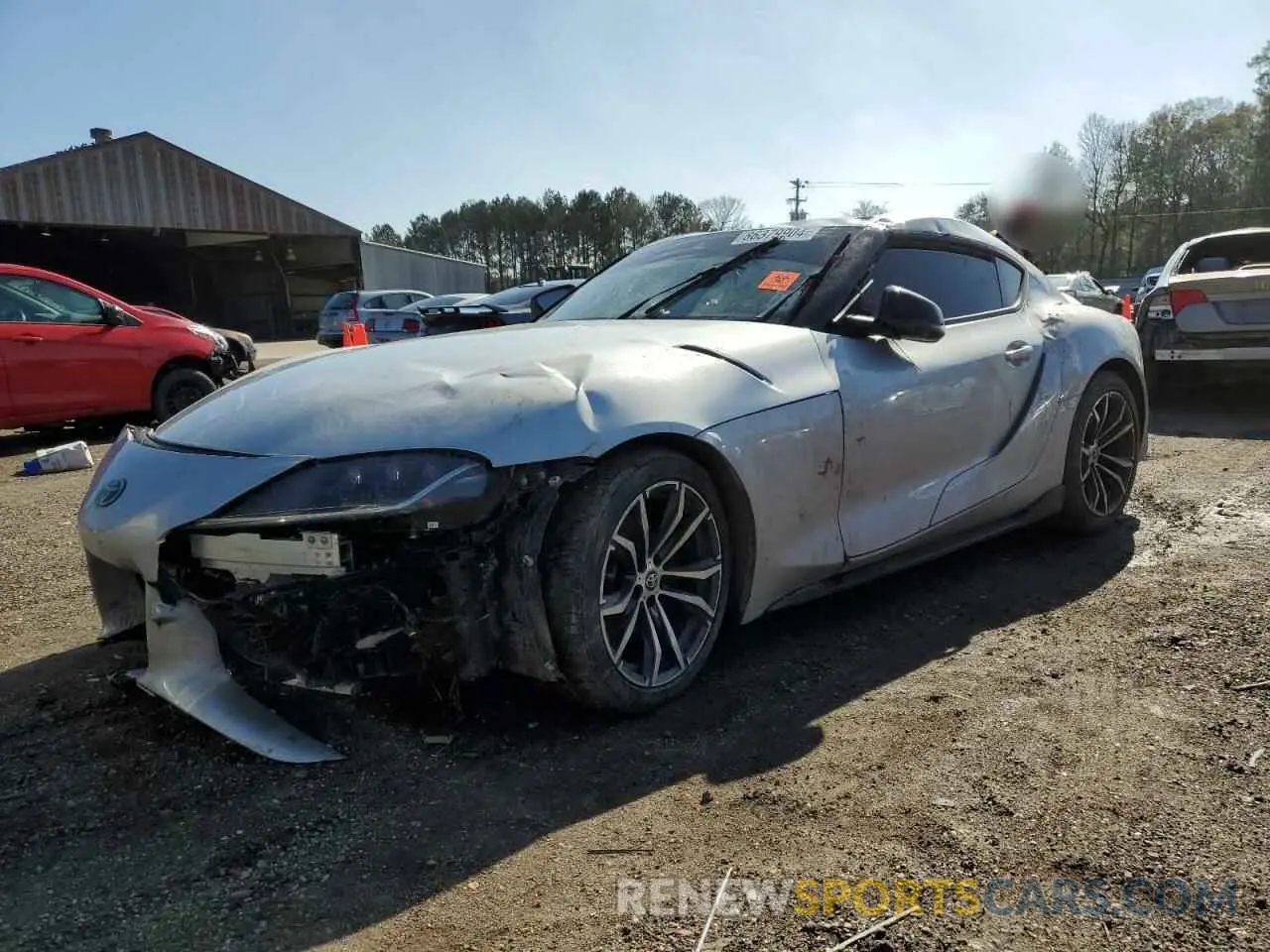 1 Photograph of a damaged car WZ1DB2C00MW037881 TOYOTA SUPRA 2021