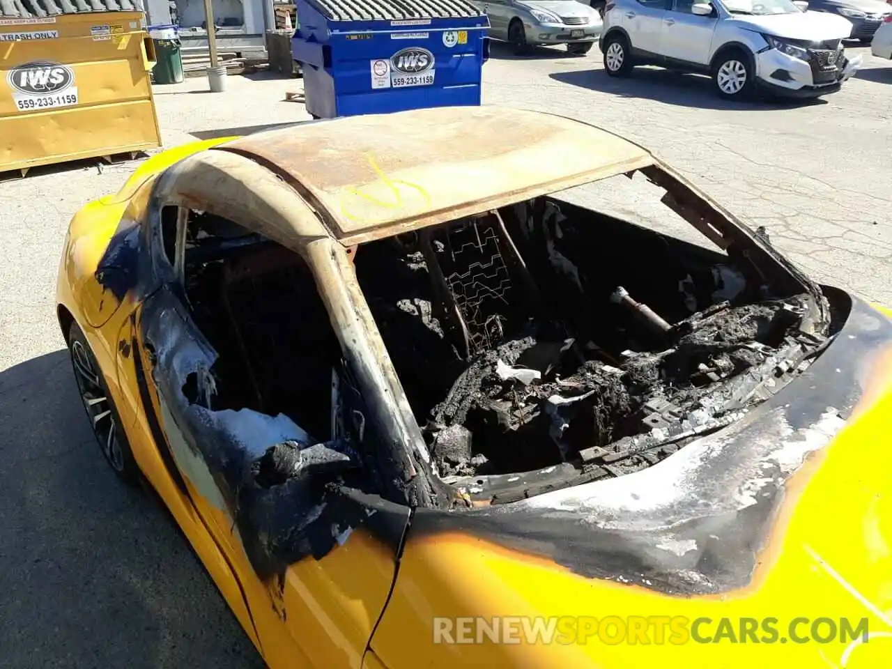 9 Photograph of a damaged car WZ1DB2C00MW042207 TOYOTA SUPRA 2021