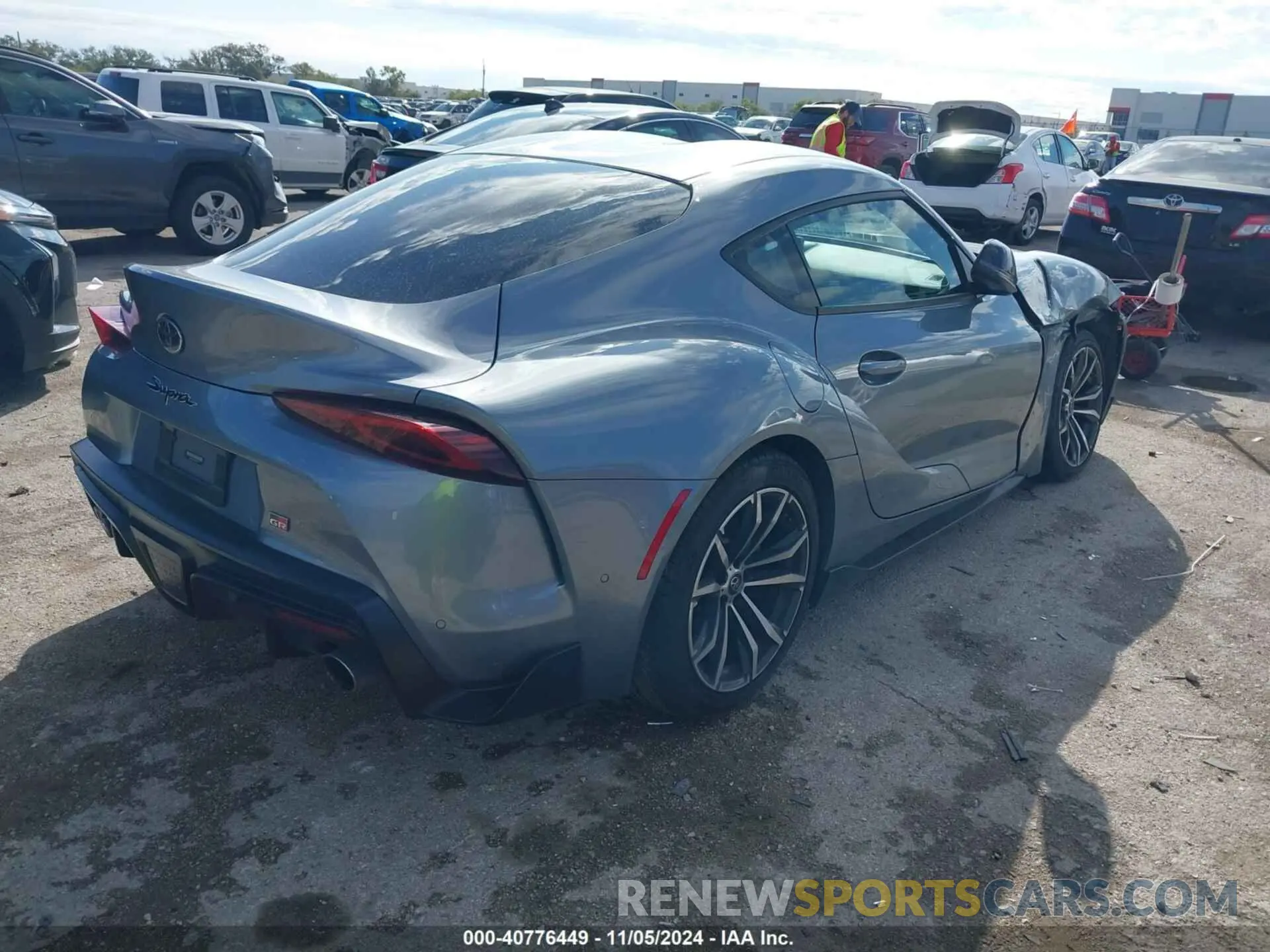 4 Photograph of a damaged car WZ1DB2C01MW041227 TOYOTA SUPRA 2021