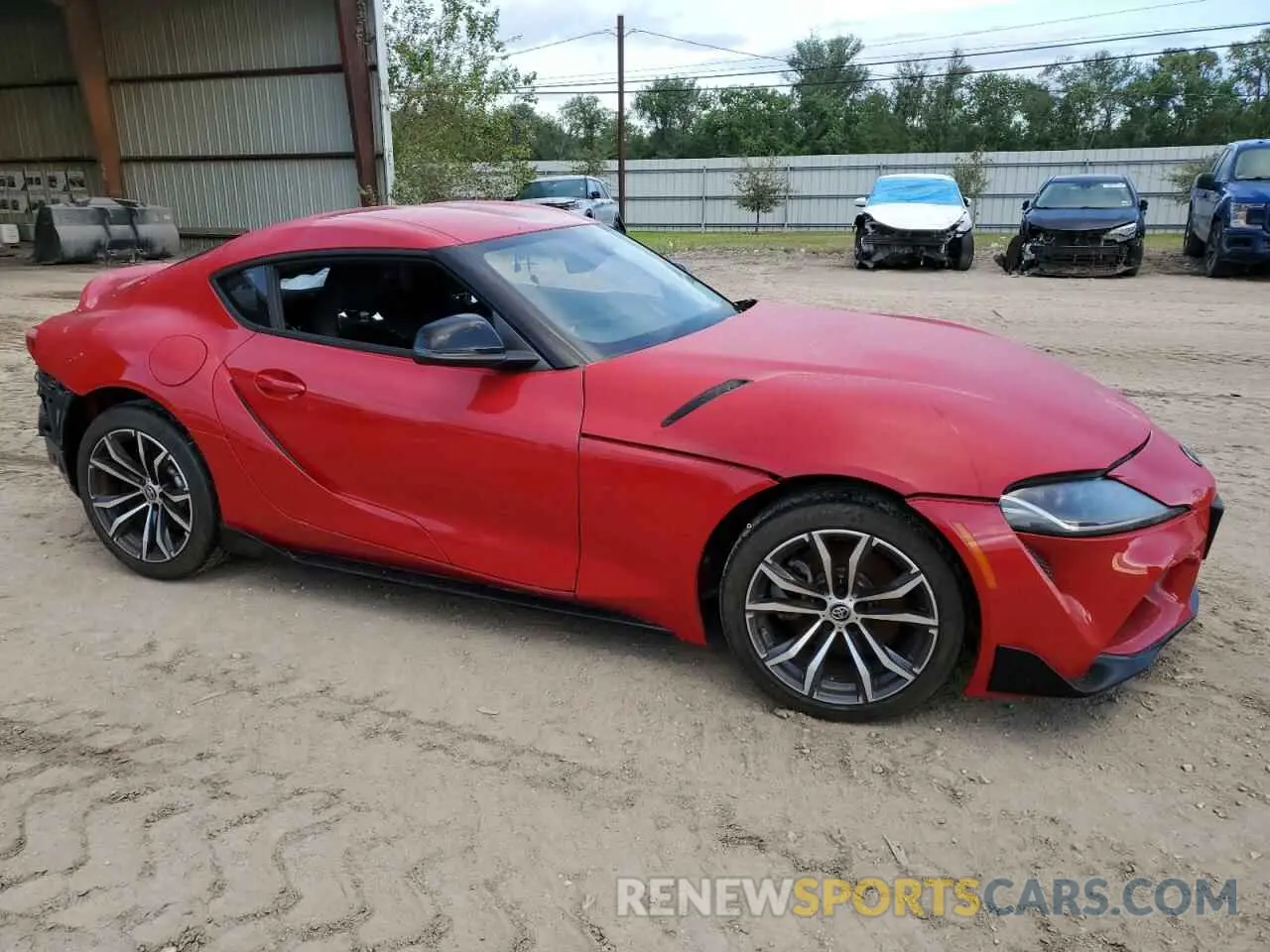 4 Photograph of a damaged car WZ1DB2C01MW043060 TOYOTA SUPRA 2021