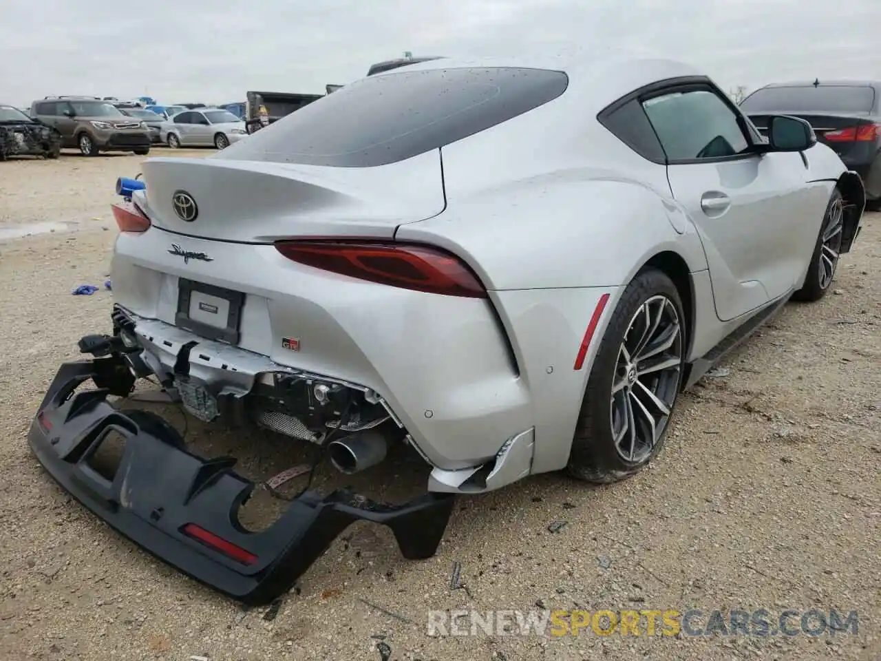 4 Photograph of a damaged car WZ1DB2C01MW043155 TOYOTA SUPRA 2021