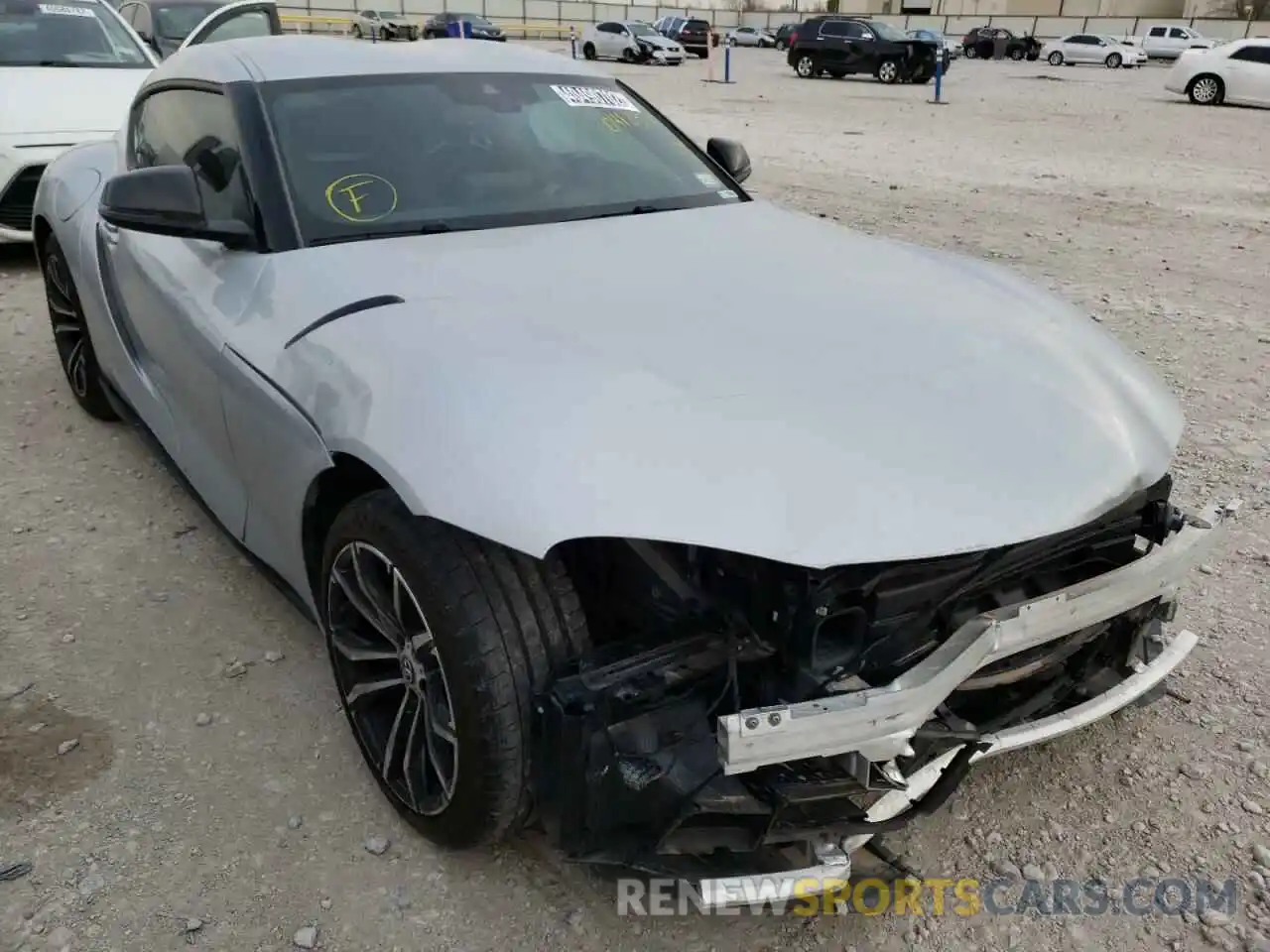 1 Photograph of a damaged car WZ1DB2C04MW041237 TOYOTA SUPRA 2021