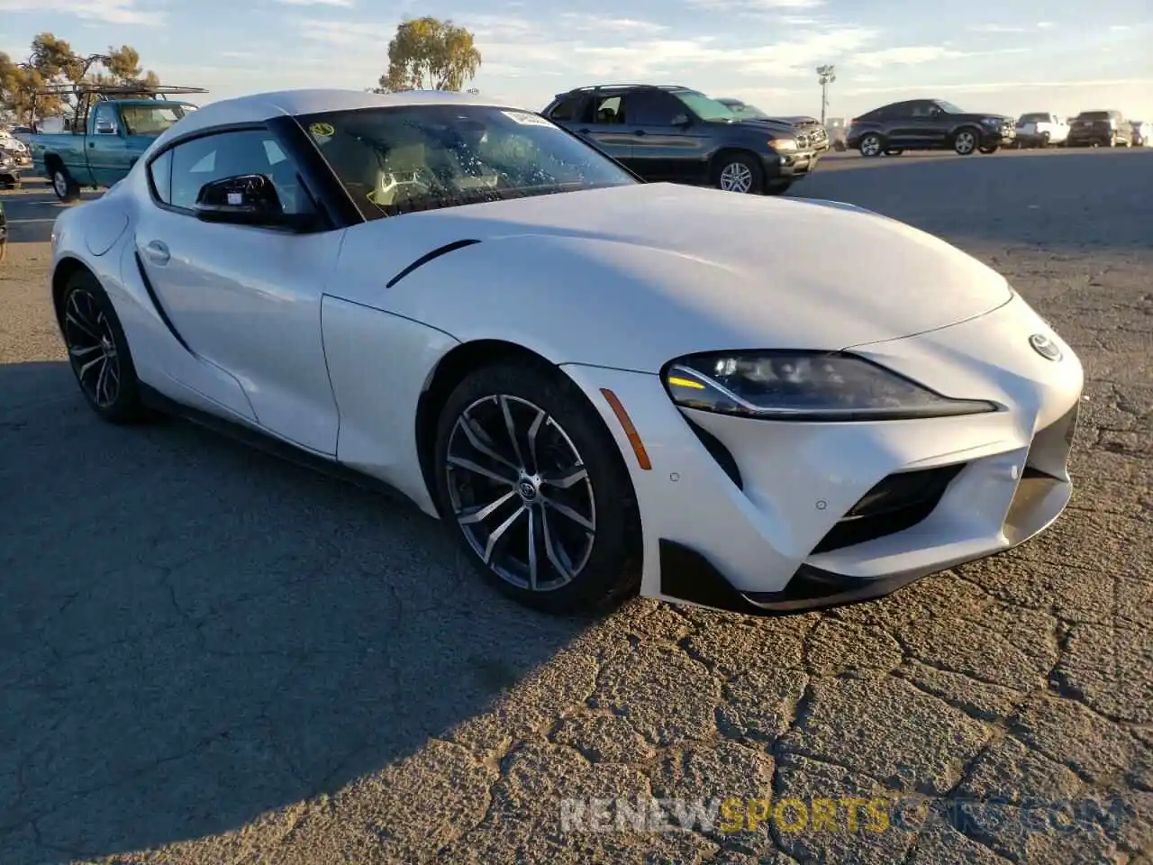 1 Photograph of a damaged car WZ1DB2C06MW043605 TOYOTA SUPRA 2021