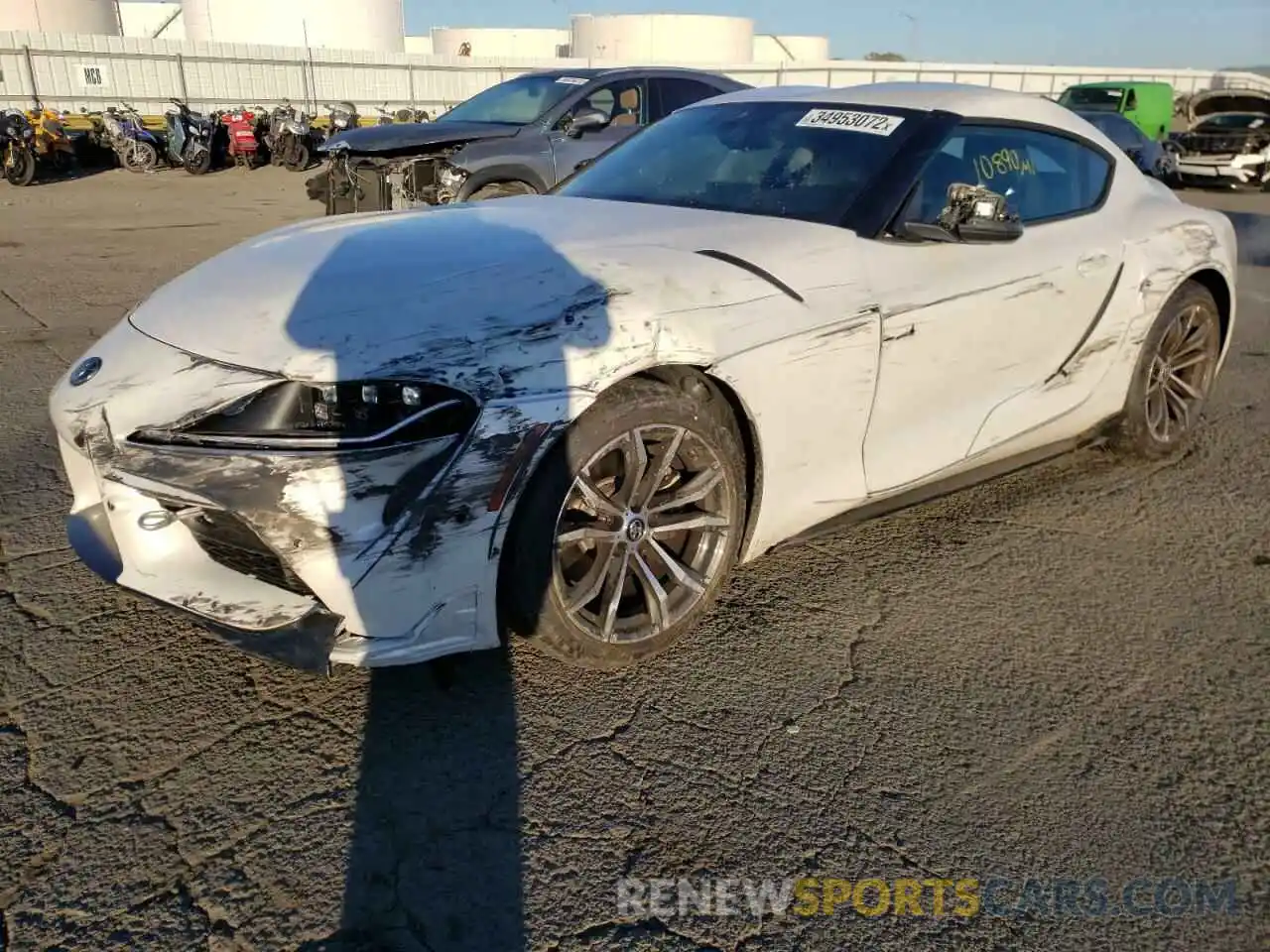 2 Photograph of a damaged car WZ1DB2C06MW043605 TOYOTA SUPRA 2021