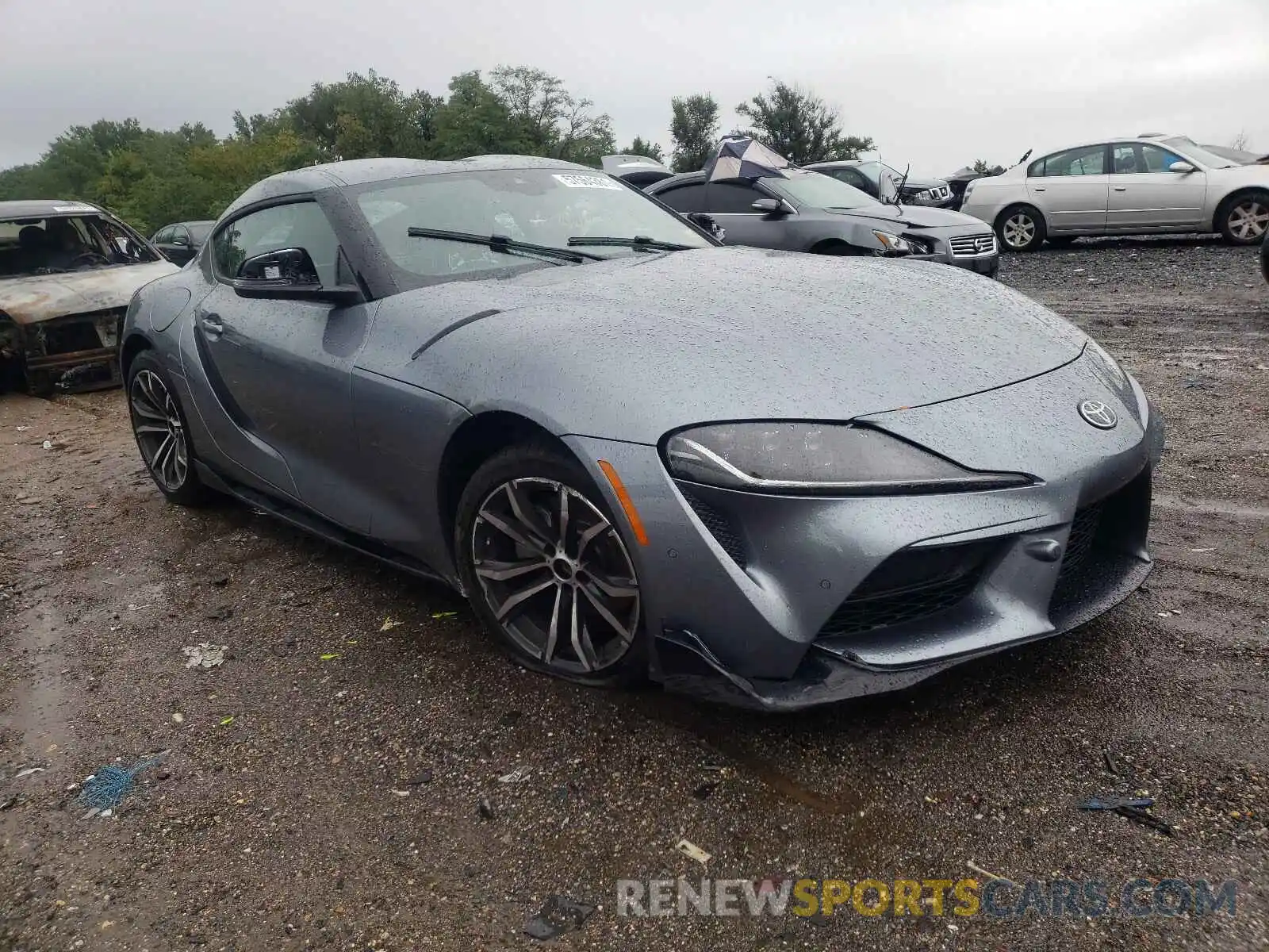 1 Photograph of a damaged car WZ1DB2C07MW044617 TOYOTA SUPRA 2021