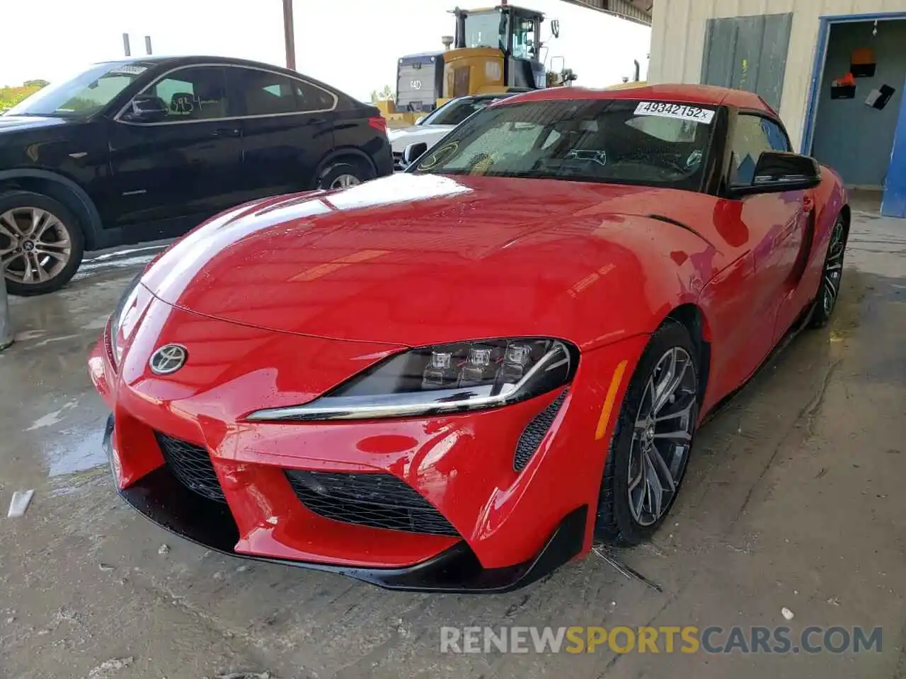 2 Photograph of a damaged car WZ1DB2C08MW041838 TOYOTA SUPRA 2021