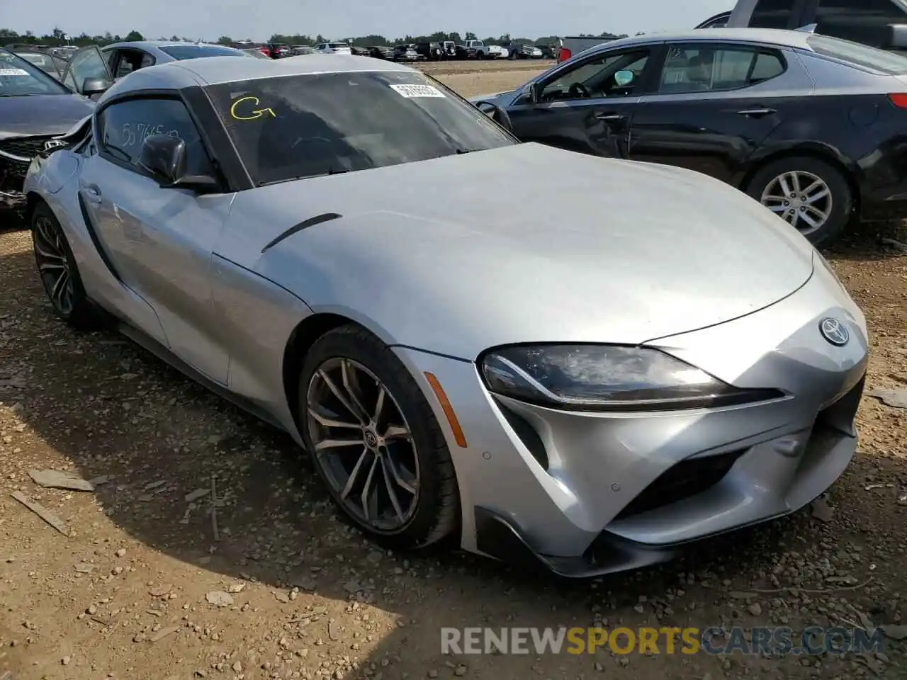 1 Photograph of a damaged car WZ1DB2C09MW041444 TOYOTA SUPRA 2021