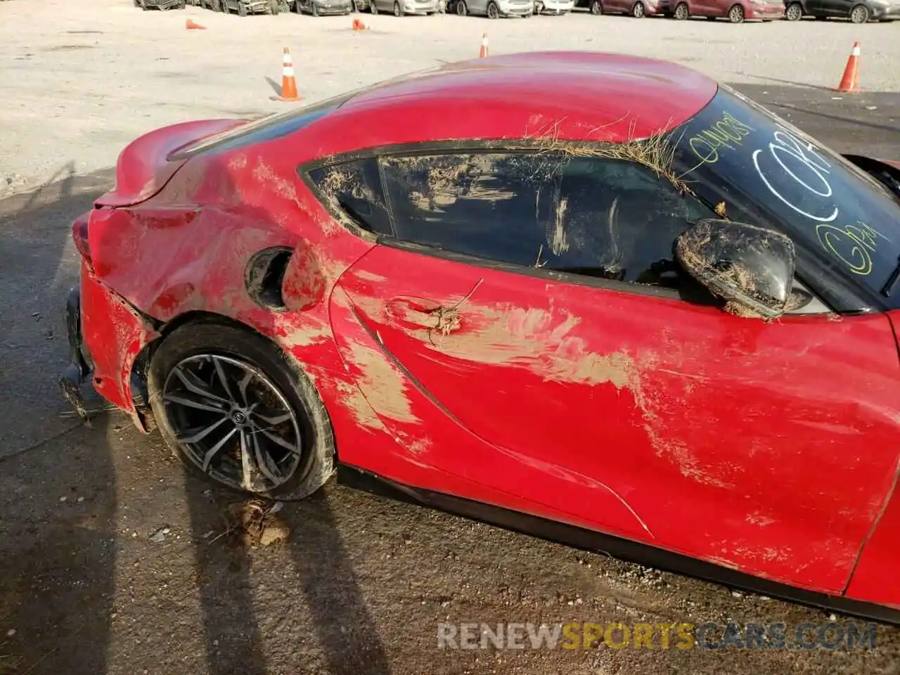 9 Photograph of a damaged car WZ1DB2C09MW044084 TOYOTA SUPRA 2021