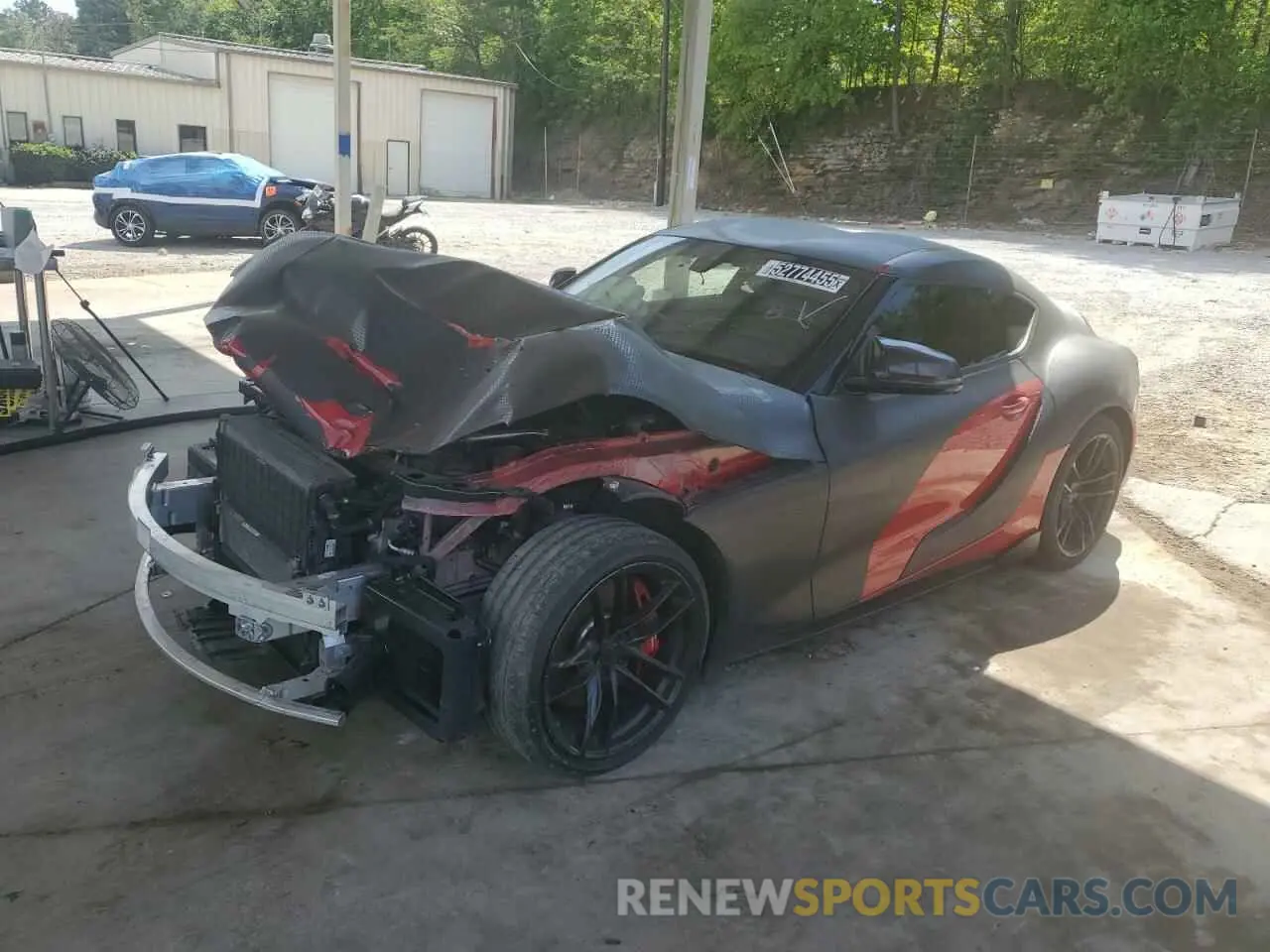 1 Photograph of a damaged car WZ1DB0C00NW053679 TOYOTA SUPRA 2022