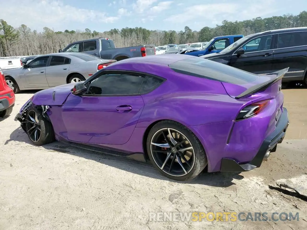2 Photograph of a damaged car WZ1DB0C02NW050038 TOYOTA SUPRA 2022