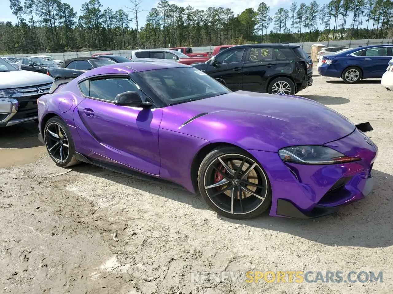 4 Photograph of a damaged car WZ1DB0C02NW050038 TOYOTA SUPRA 2022