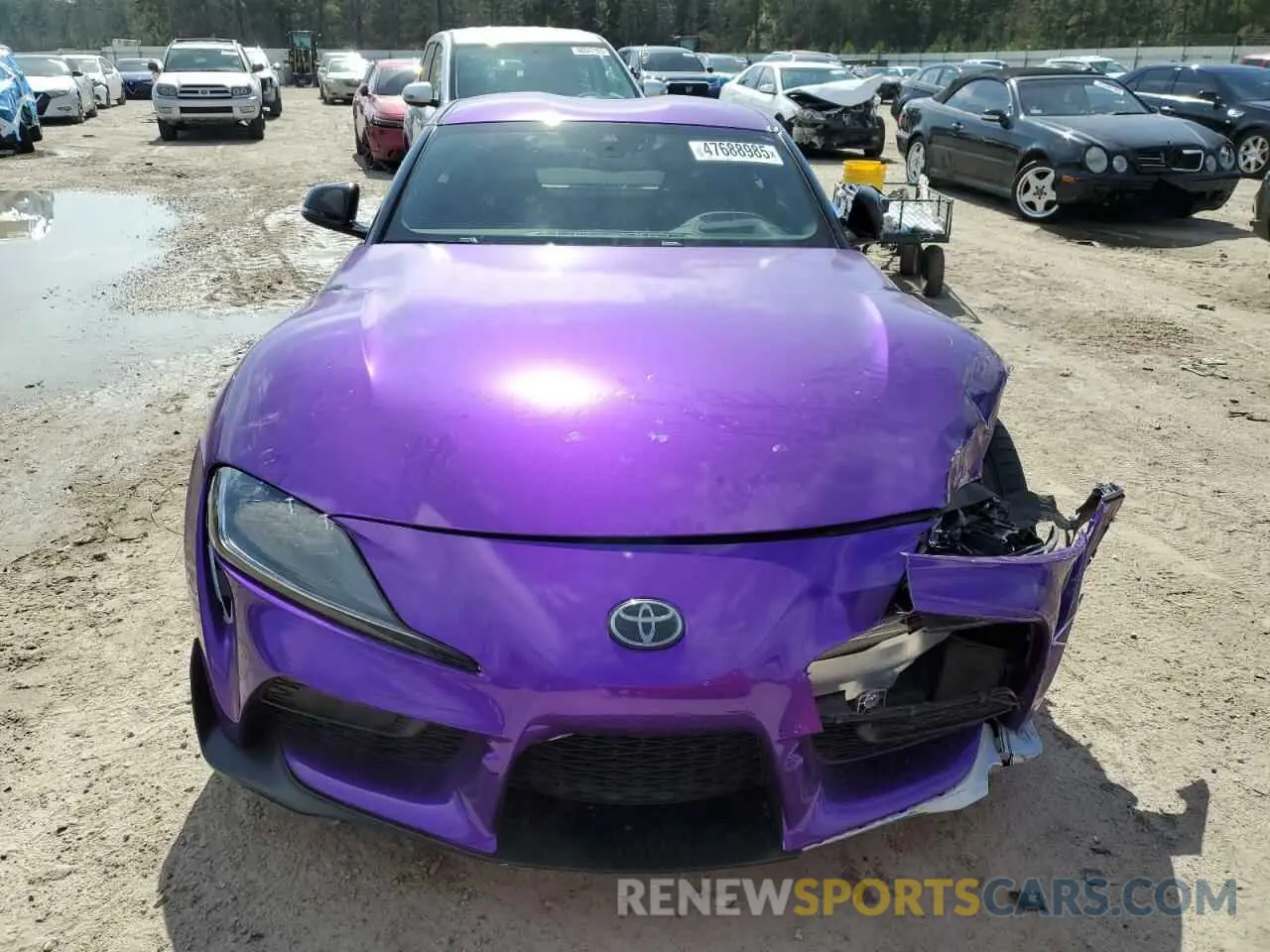 5 Photograph of a damaged car WZ1DB0C02NW050038 TOYOTA SUPRA 2022