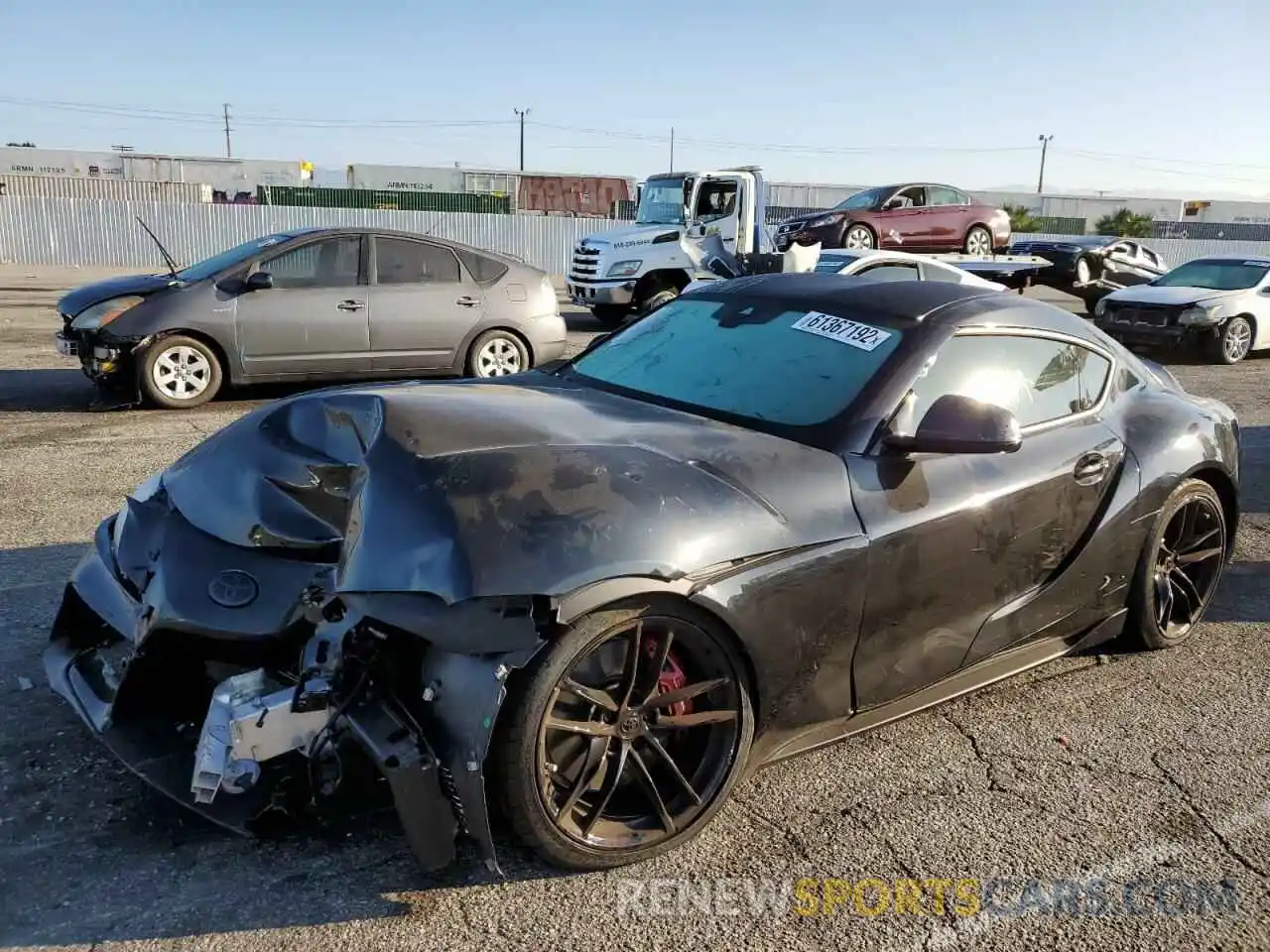 2 Photograph of a damaged car WZ1DB0C03NW048914 TOYOTA SUPRA 2022