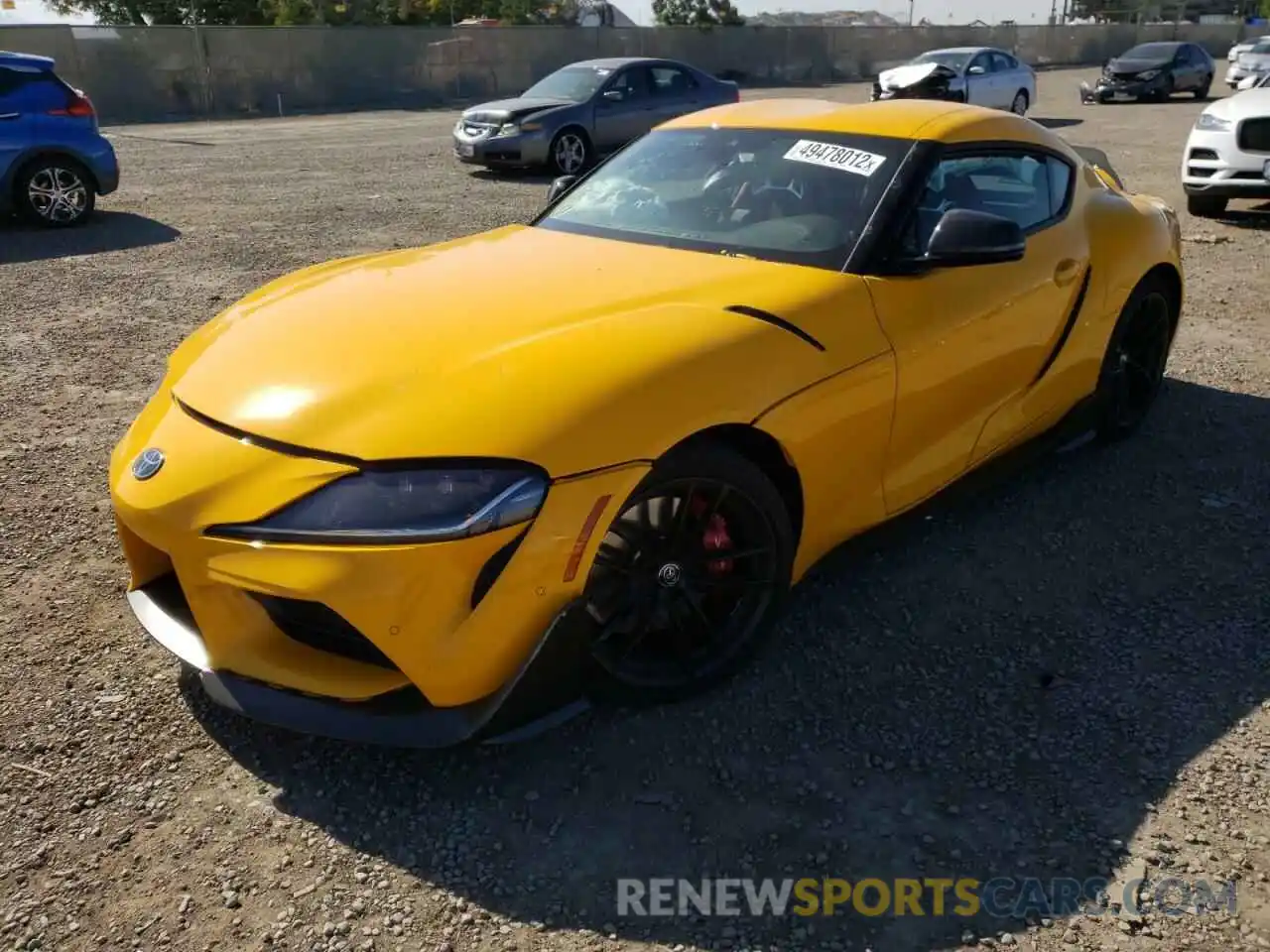 2 Photograph of a damaged car WZ1DB0C04NW047836 TOYOTA SUPRA 2022