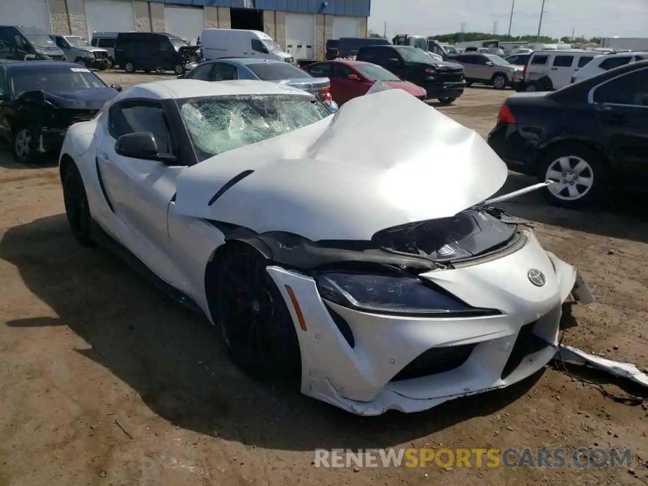 1 Photograph of a damaged car WZ1DB0C07NW047393 TOYOTA SUPRA 2022