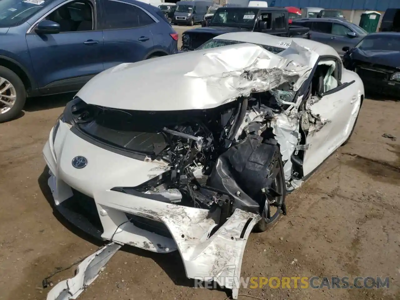 2 Photograph of a damaged car WZ1DB0C07NW047393 TOYOTA SUPRA 2022