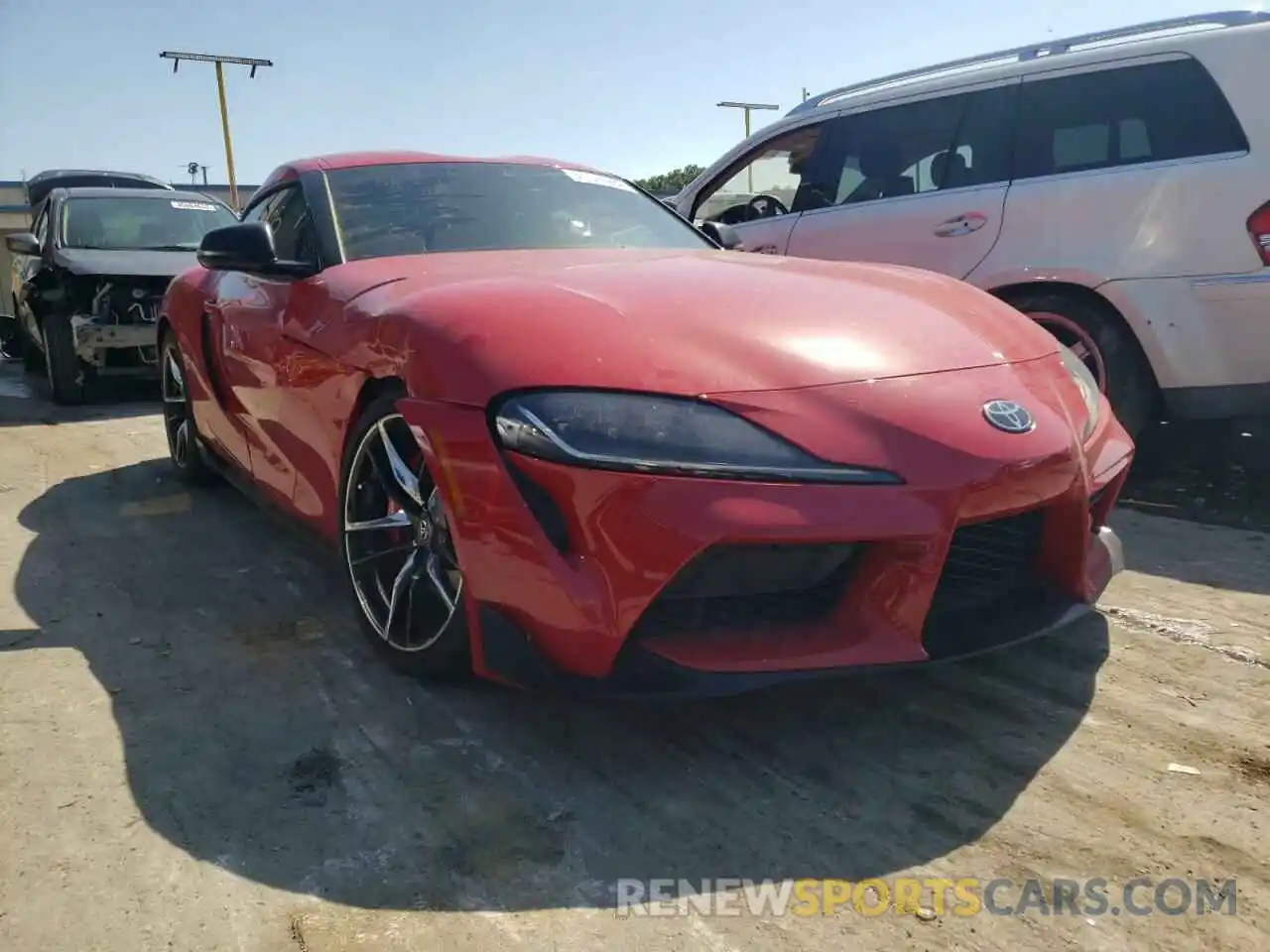 1 Photograph of a damaged car WZ1DB0C08NW046883 TOYOTA SUPRA 2022