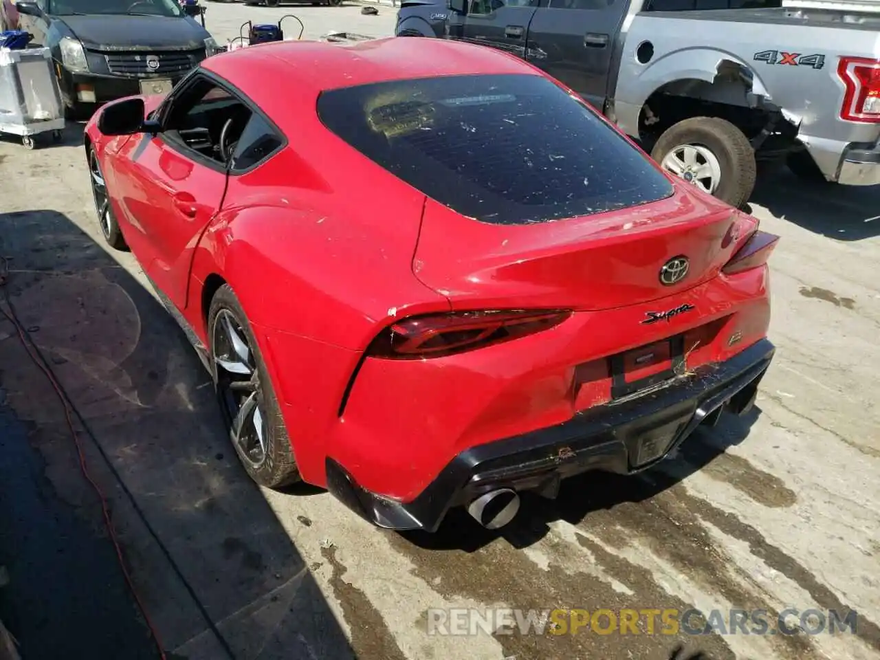 3 Photograph of a damaged car WZ1DB0C08NW046883 TOYOTA SUPRA 2022