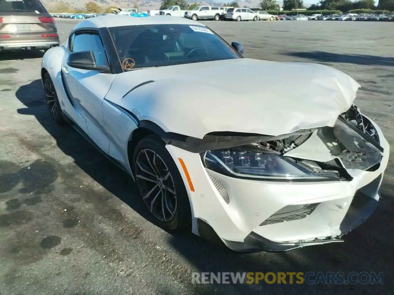 1 Photograph of a damaged car WZ1DB2C08NW052968 TOYOTA SUPRA 2022