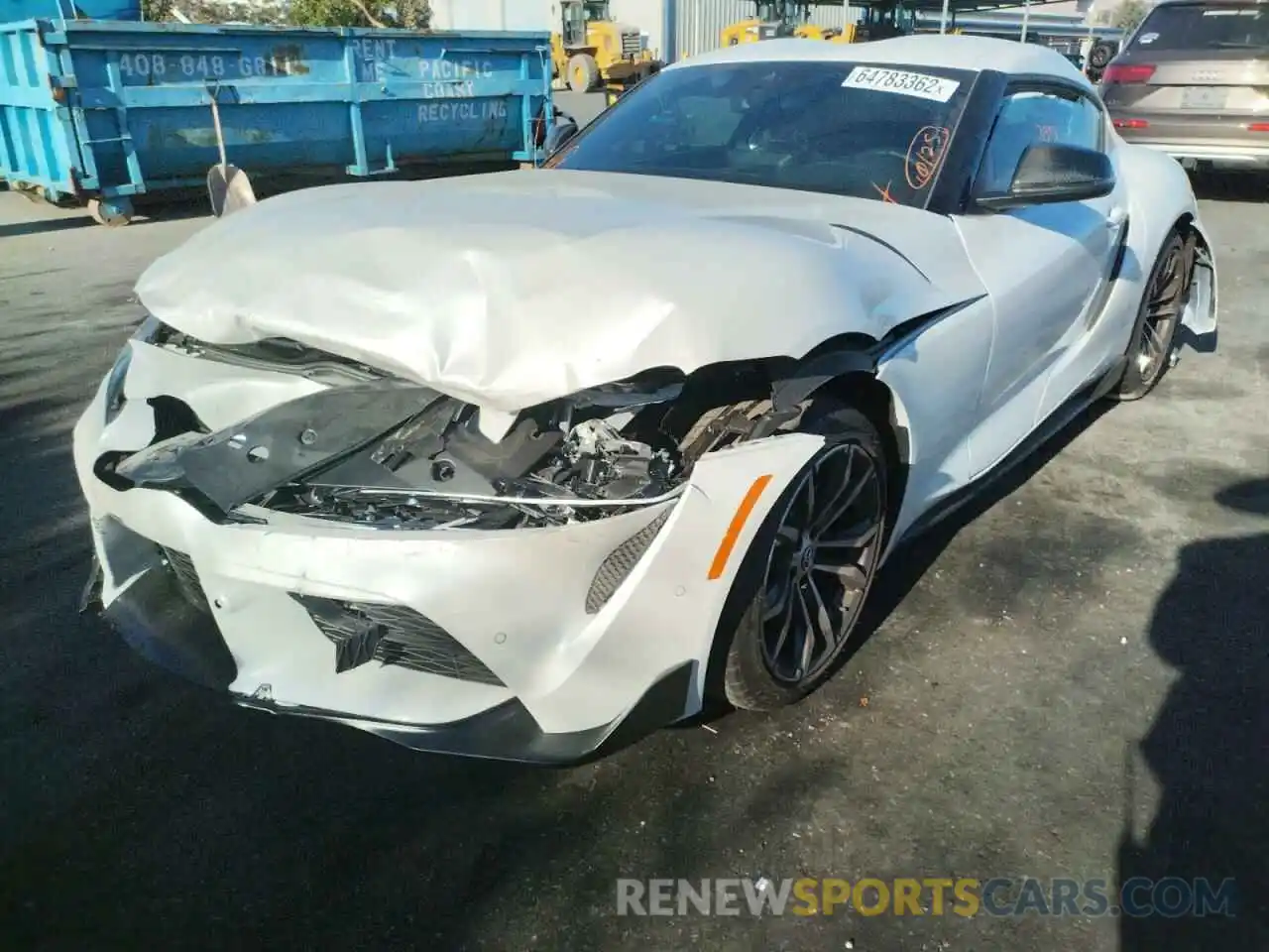 2 Photograph of a damaged car WZ1DB2C08NW052968 TOYOTA SUPRA 2022