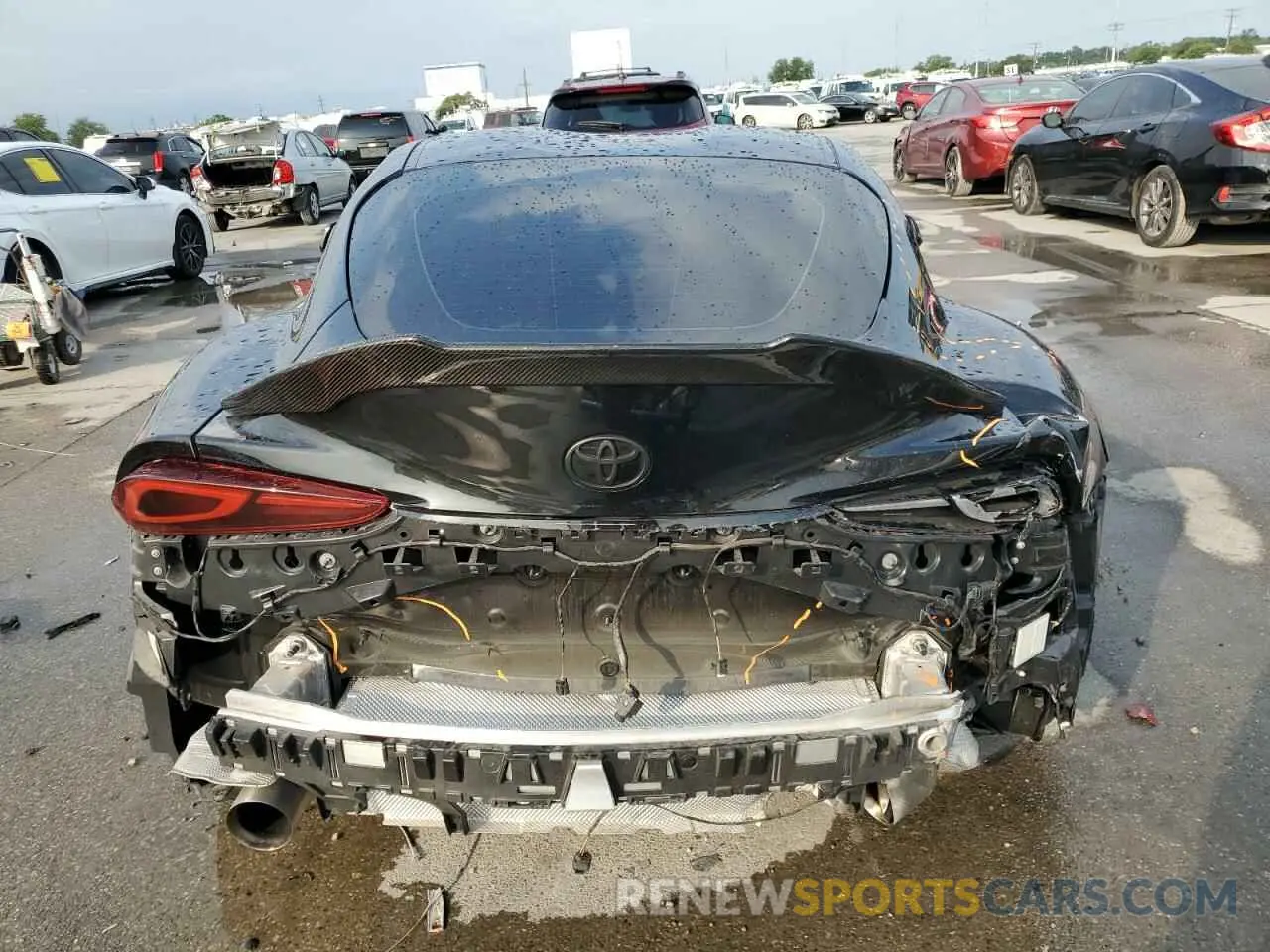 6 Photograph of a damaged car WZ1DB0G01PW056961 TOYOTA SUPRA 2023