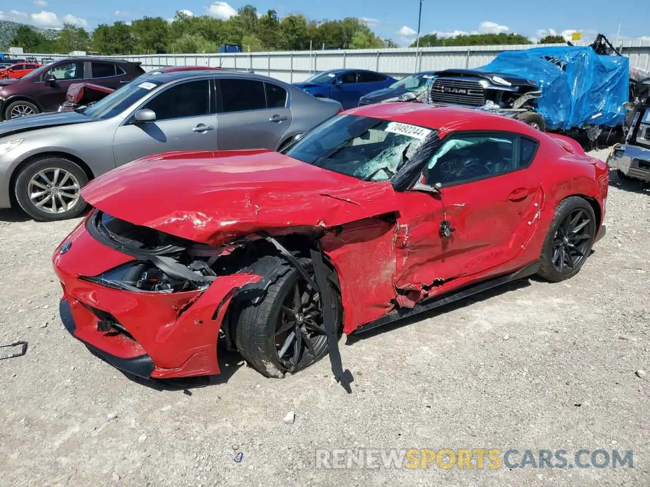 1 Photograph of a damaged car WZ1DB0G0XRW067394 TOYOTA SUPRA 2024