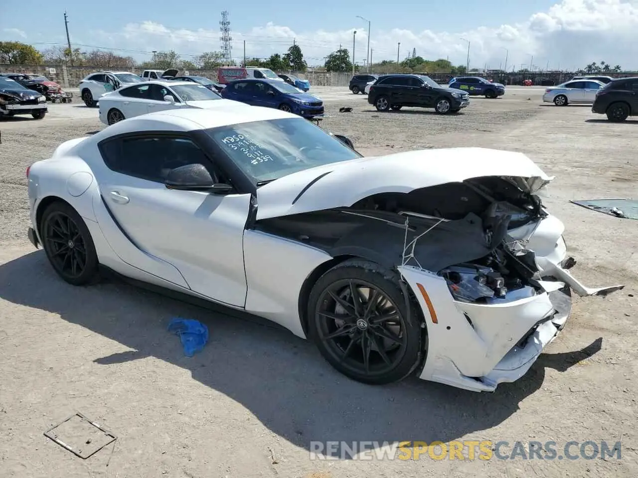 4 Photograph of a damaged car WZ1DB0G09SW069188 TOYOTA SUPRA 2025