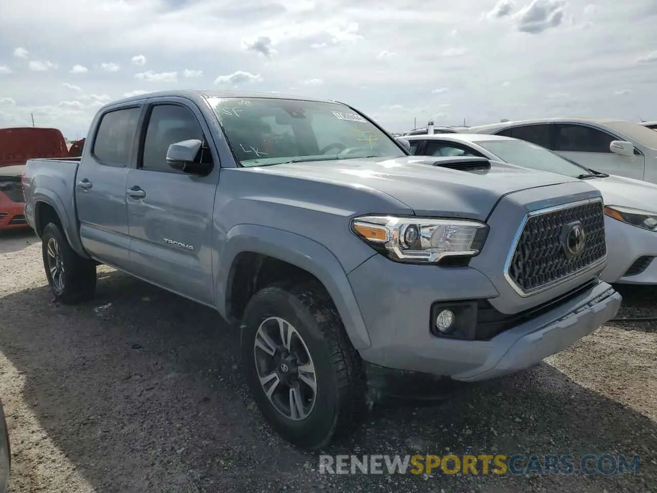 1 Photograph of a damaged car 3TMAZ5CN0KM079779 TOYOTA TACOMA 2019