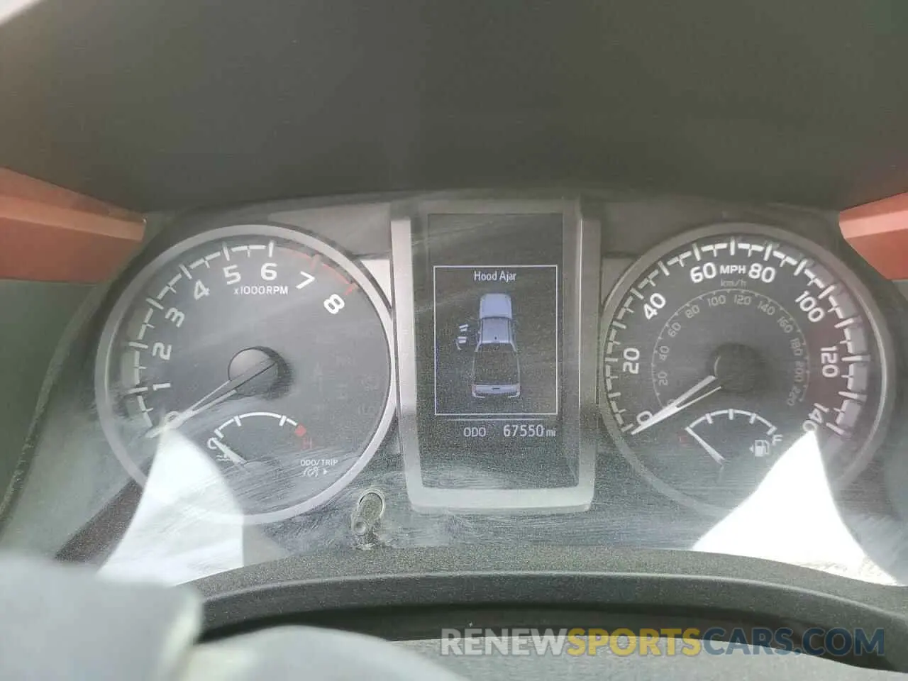 8 Photograph of a damaged car 3TMAZ5CN0KM079779 TOYOTA TACOMA 2019