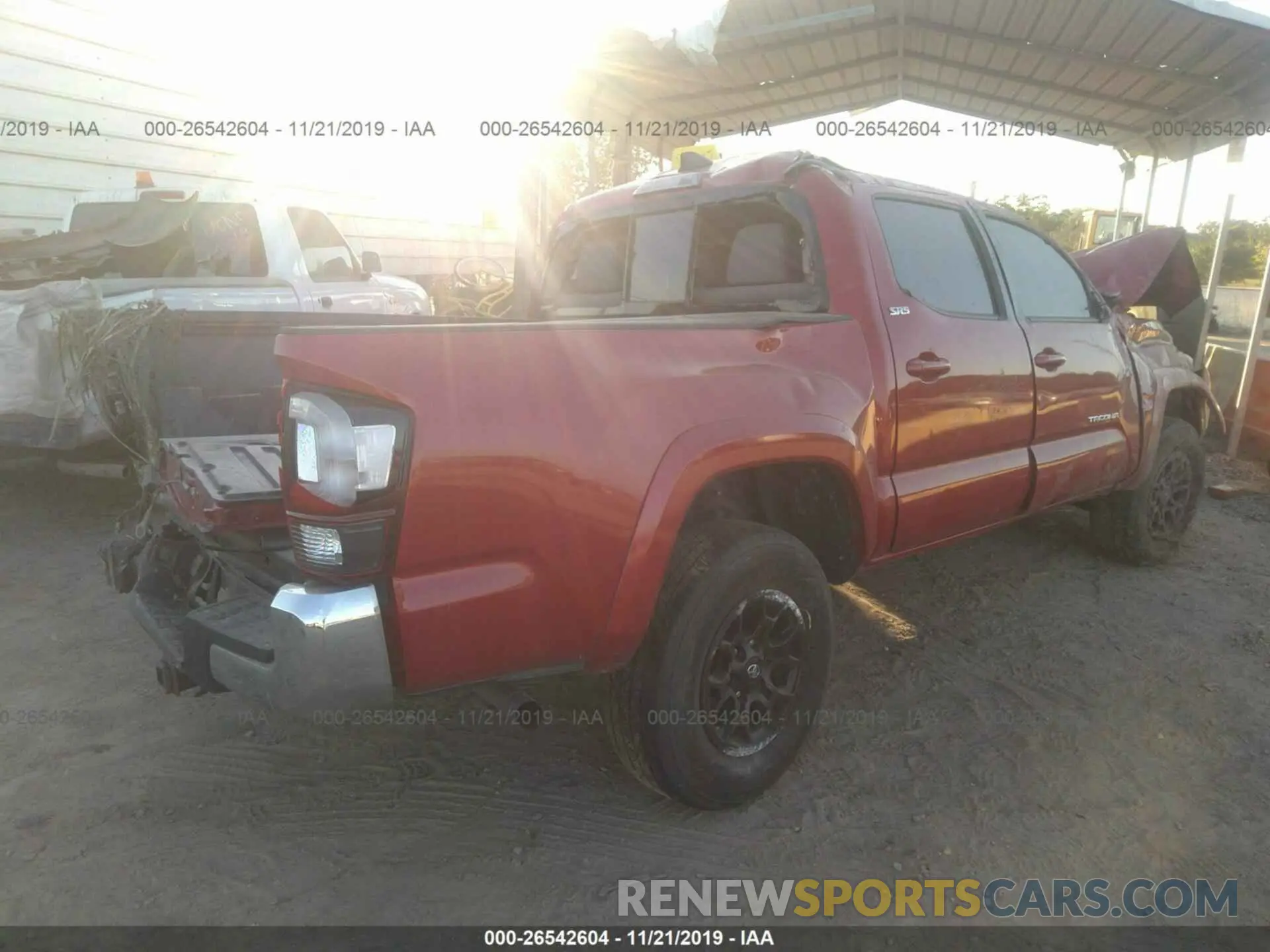 4 Photograph of a damaged car 3TMAZ5CN0KM084559 TOYOTA TACOMA 2019