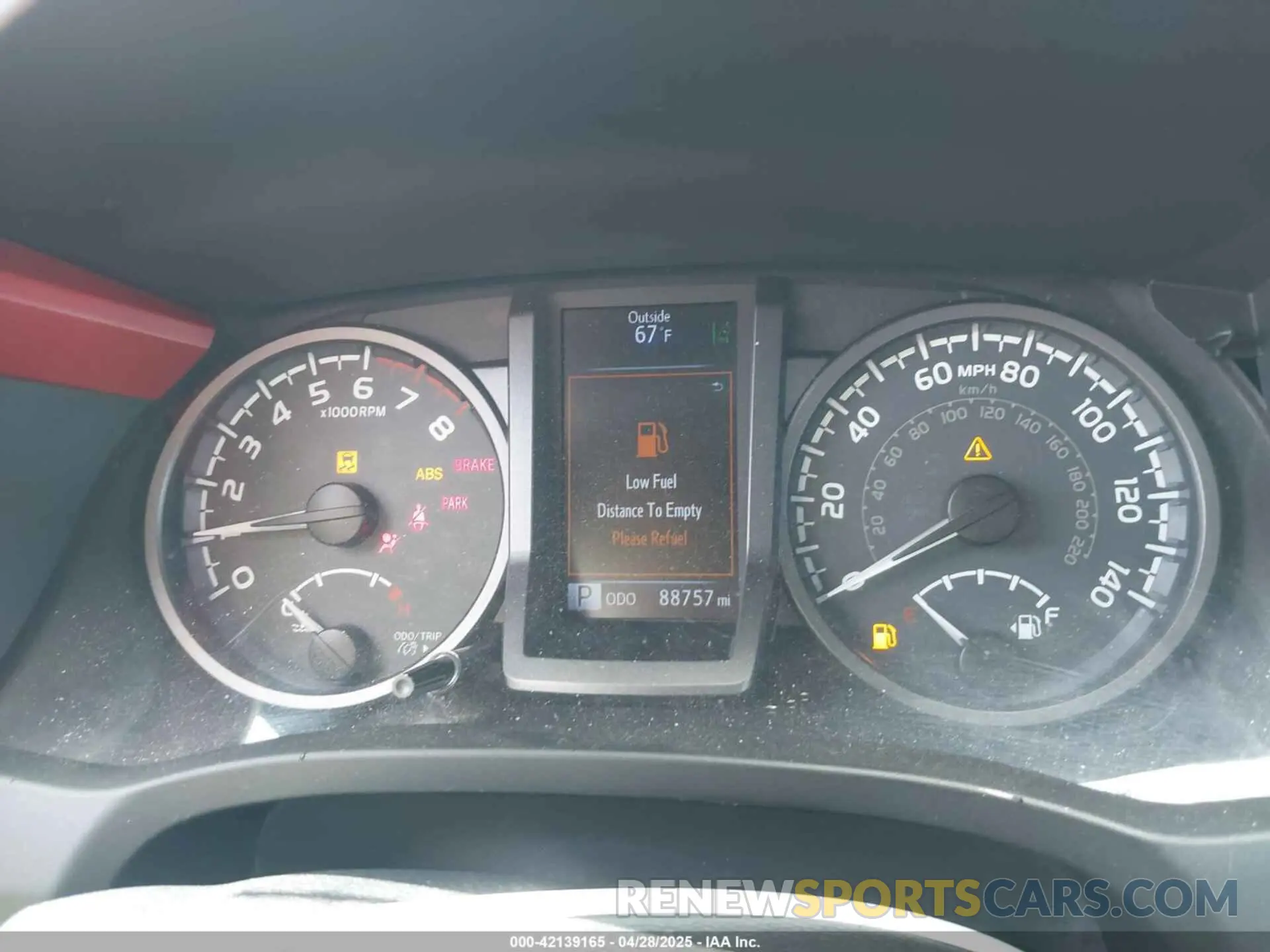 7 Photograph of a damaged car 3TMAZ5CN0KM089437 TOYOTA TACOMA 2019
