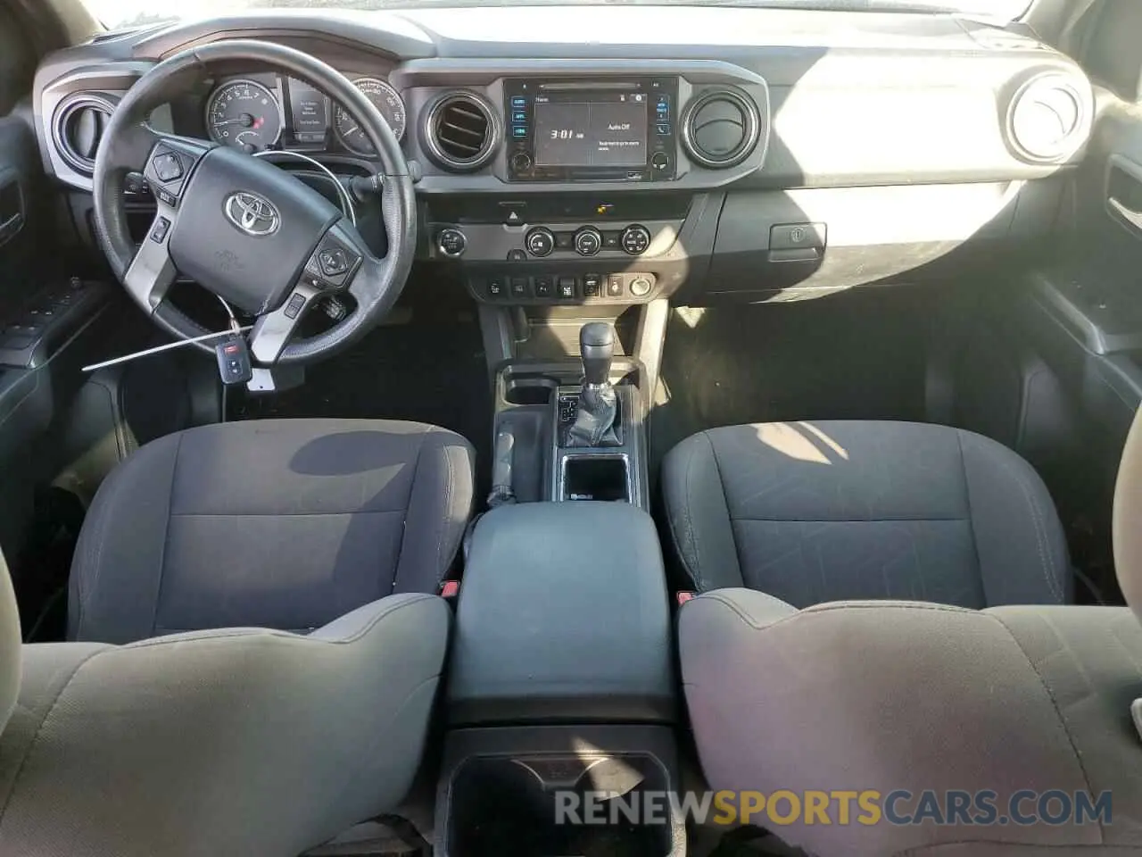 8 Photograph of a damaged car 3TMAZ5CN0KM100937 TOYOTA TACOMA 2019