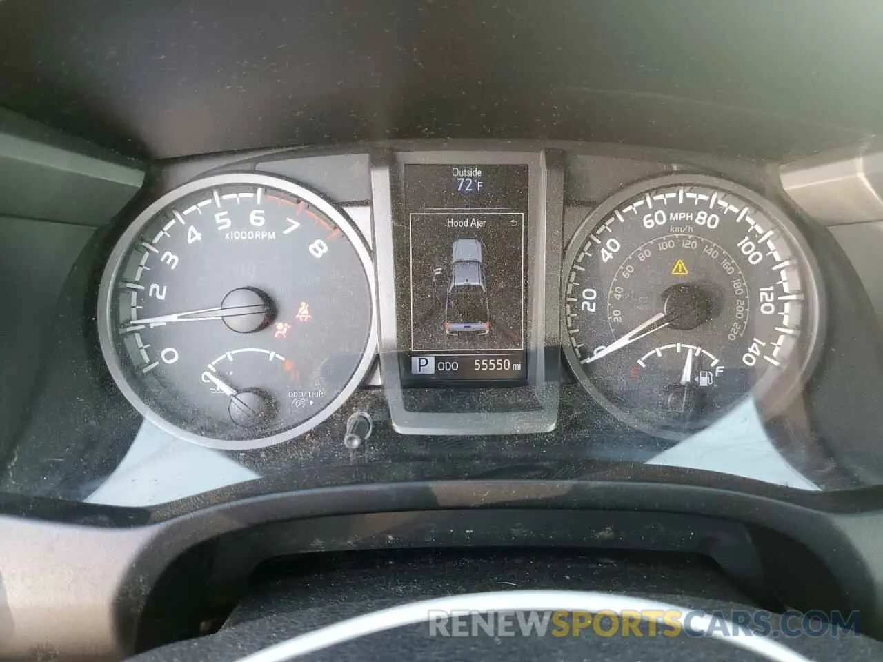 9 Photograph of a damaged car 3TMAZ5CN0KM100937 TOYOTA TACOMA 2019