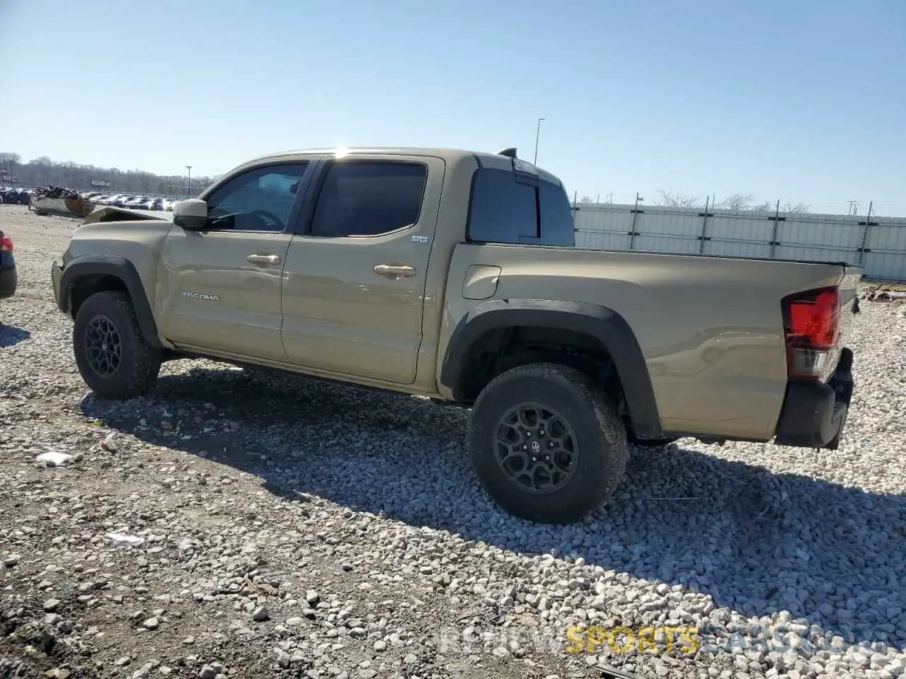 2 Photograph of a damaged car 3TMAZ5CN0KM103627 TOYOTA TACOMA 2019