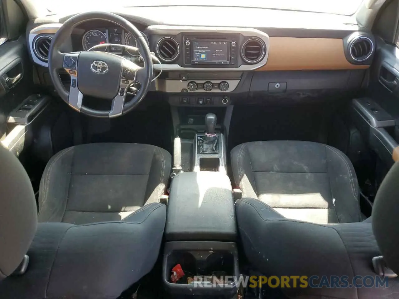 8 Photograph of a damaged car 3TMAZ5CN0KM103627 TOYOTA TACOMA 2019