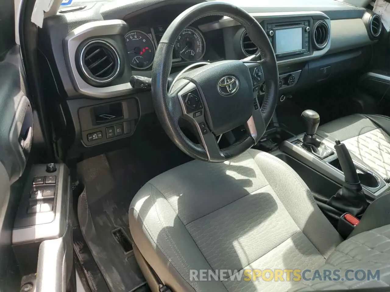 8 Photograph of a damaged car 3TMAZ5CN0KM104356 TOYOTA TACOMA 2019