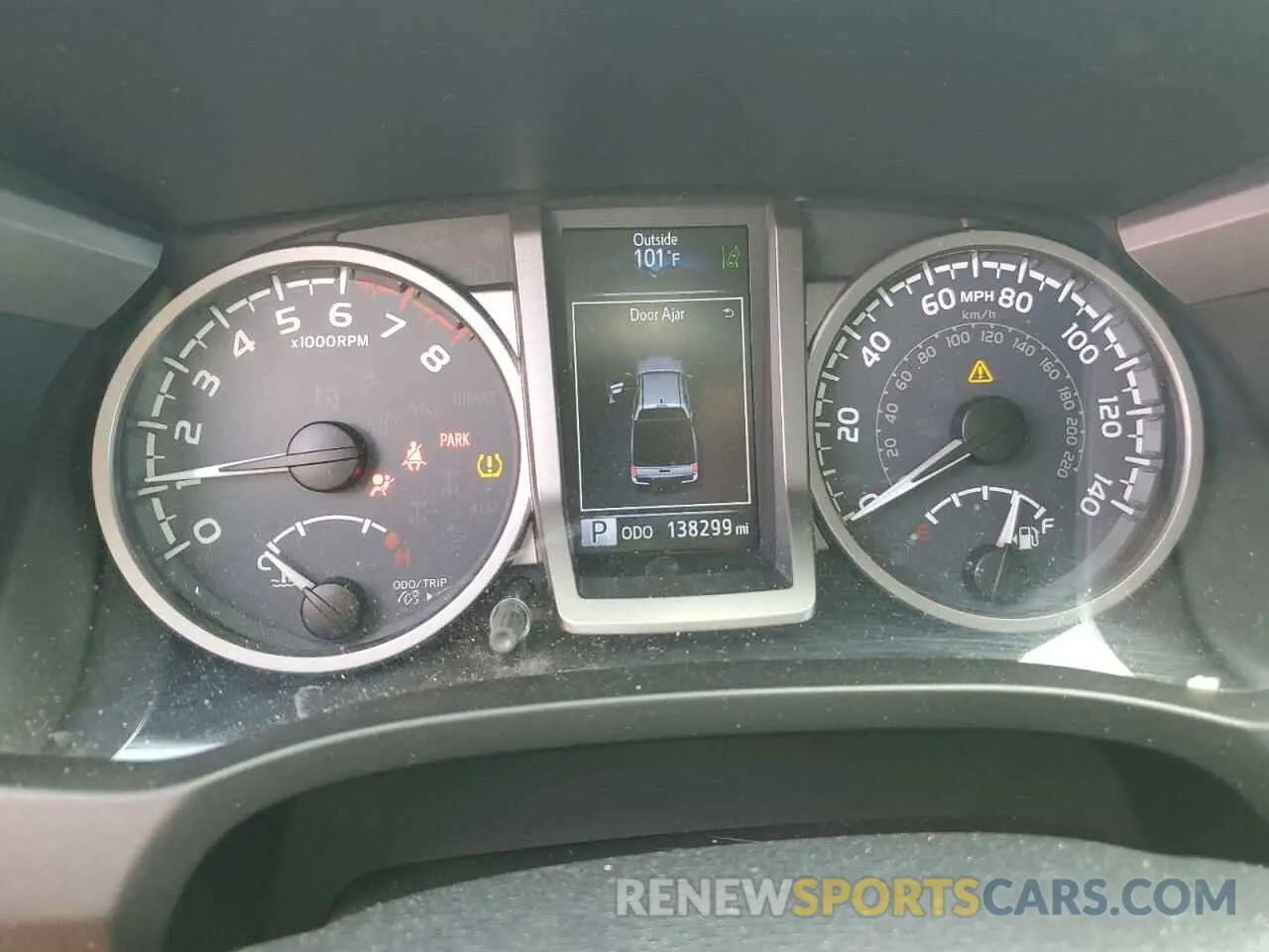 9 Photograph of a damaged car 3TMAZ5CN0KM104356 TOYOTA TACOMA 2019