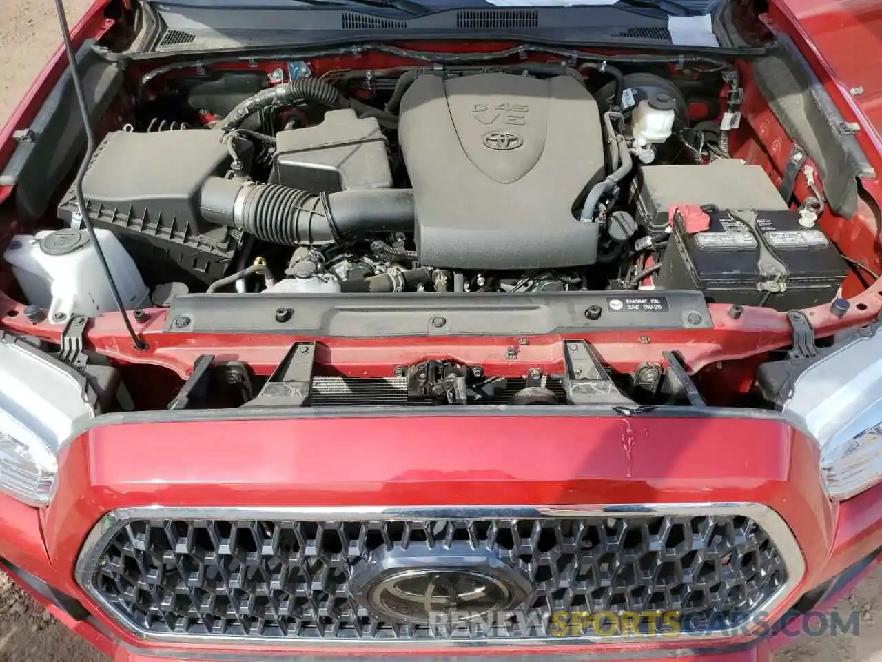 7 Photograph of a damaged car 3TMAZ5CN0KM110187 TOYOTA TACOMA 2019