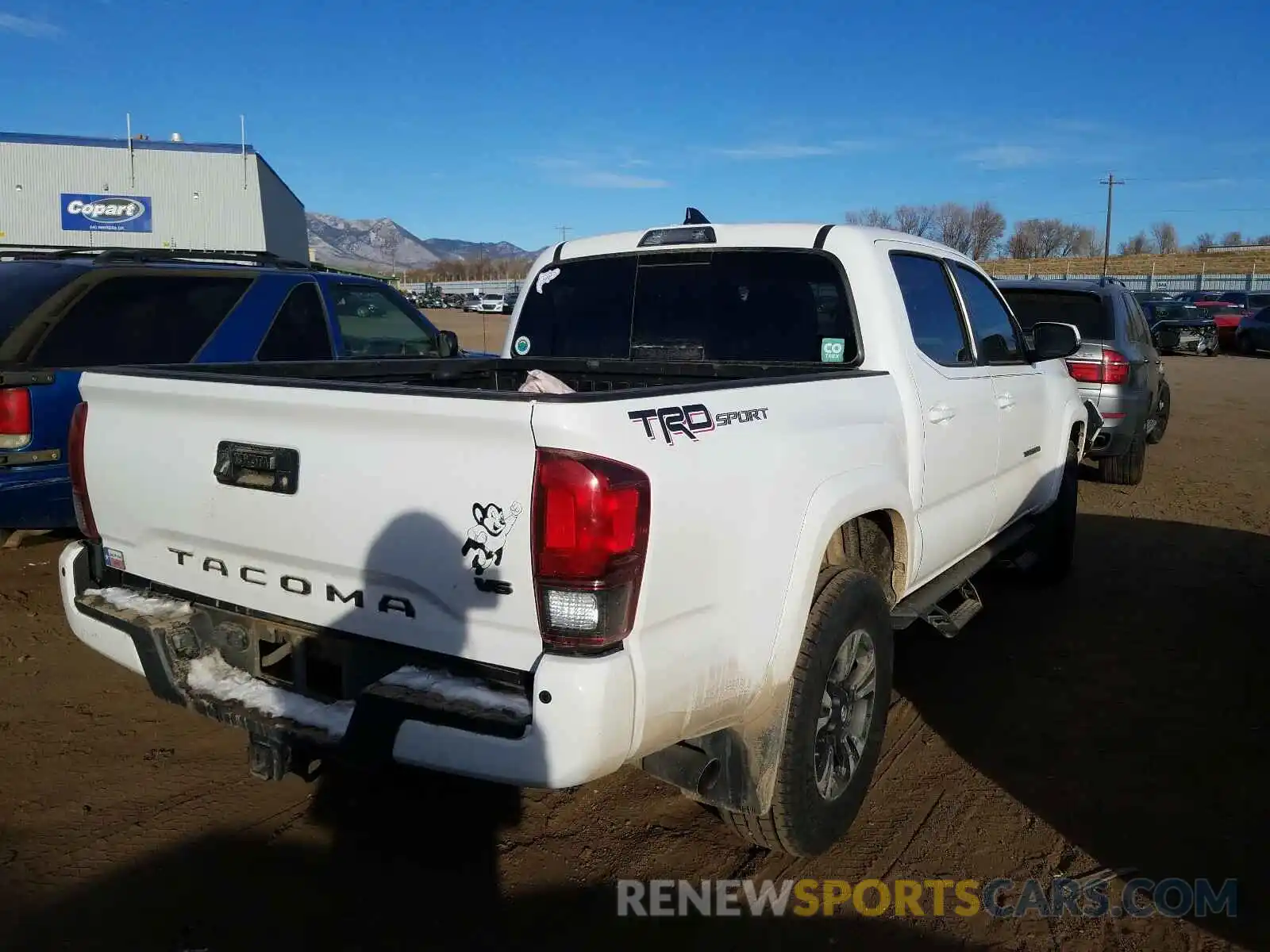 4 Photograph of a damaged car 3TMAZ5CN1KM095778 TOYOTA TACOMA 2019