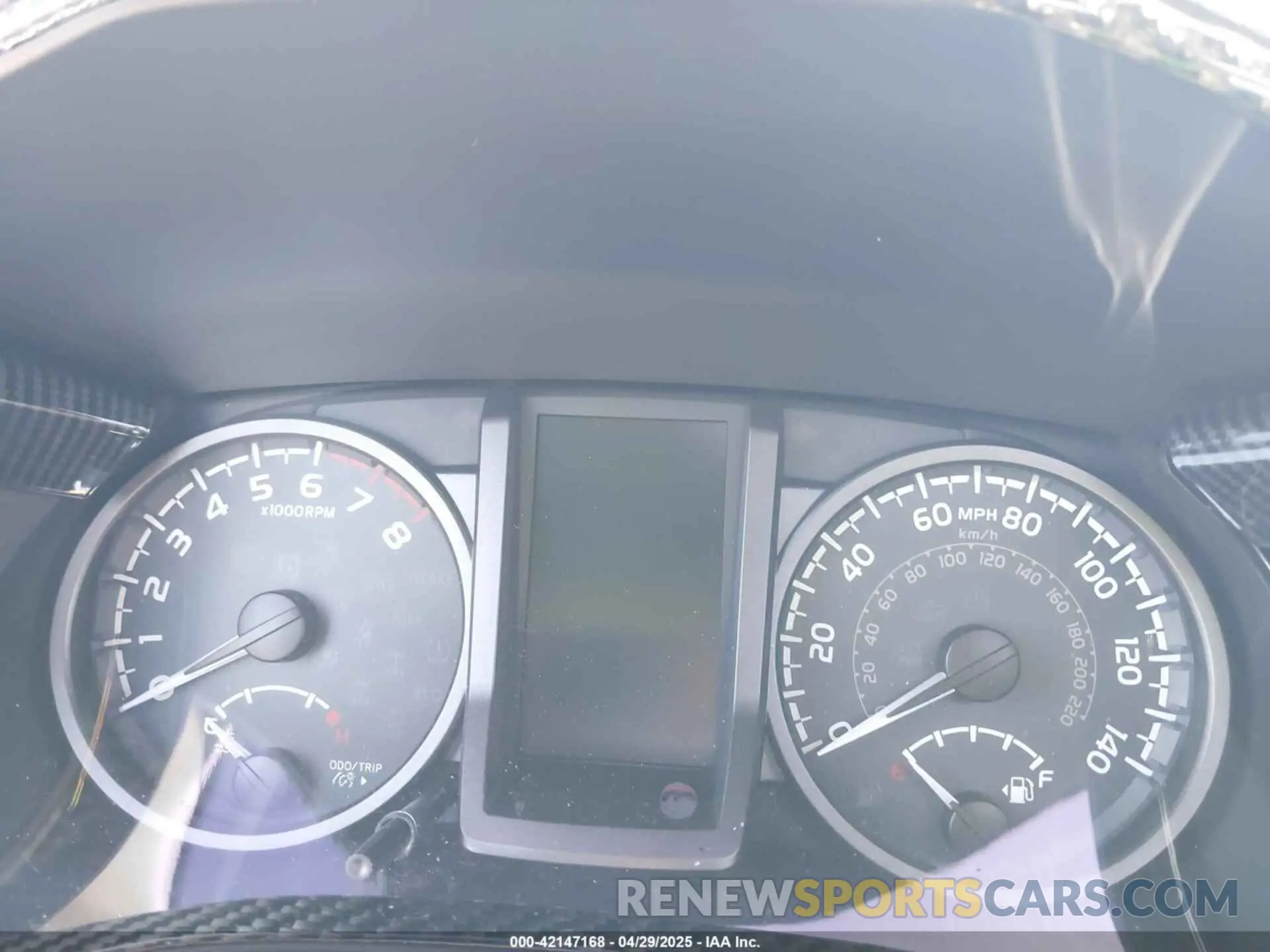 7 Photograph of a damaged car 3TMAZ5CN1KM096770 TOYOTA TACOMA 2019