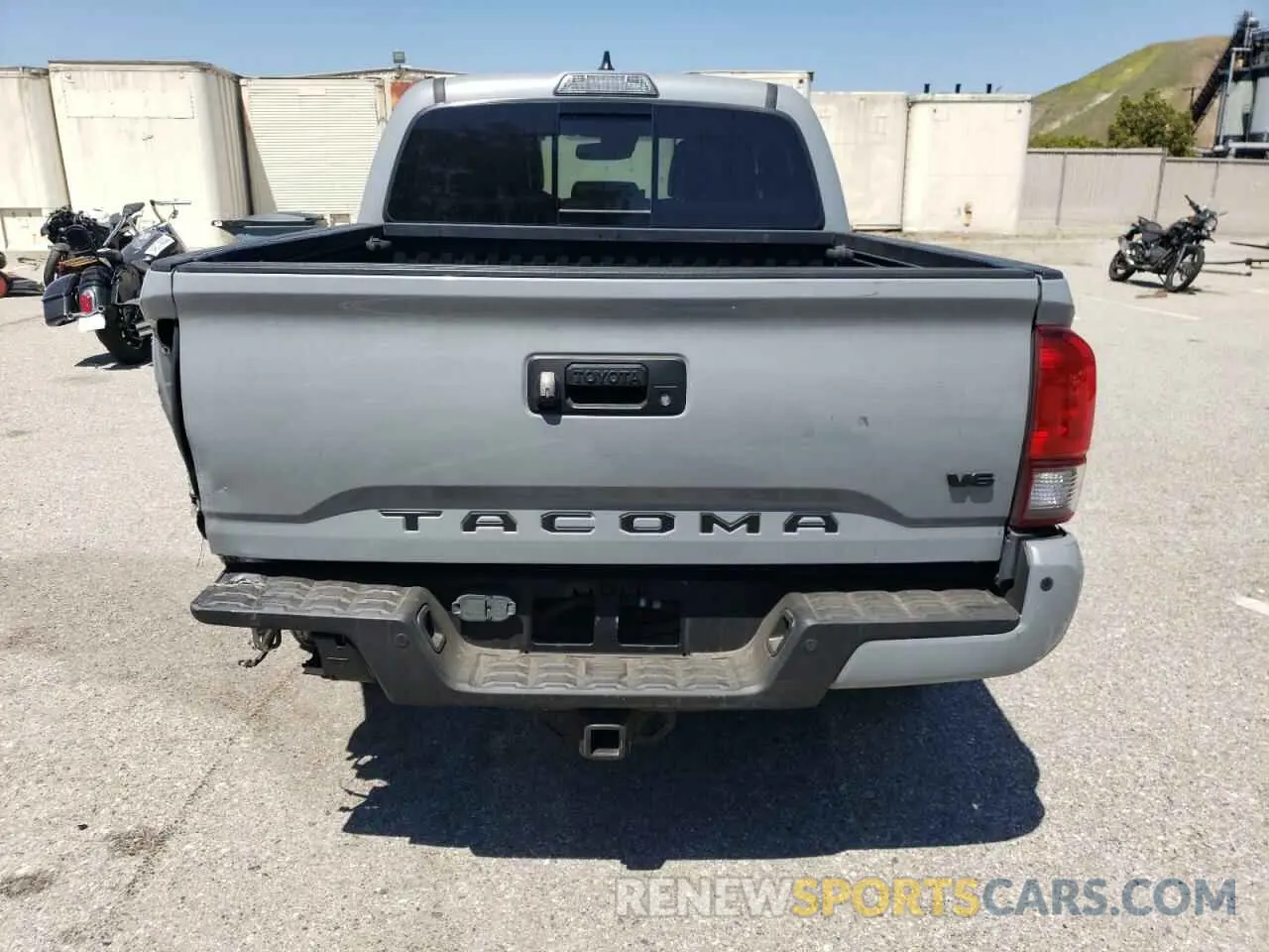 6 Photograph of a damaged car 3TMAZ5CN1KM097143 TOYOTA TACOMA 2019