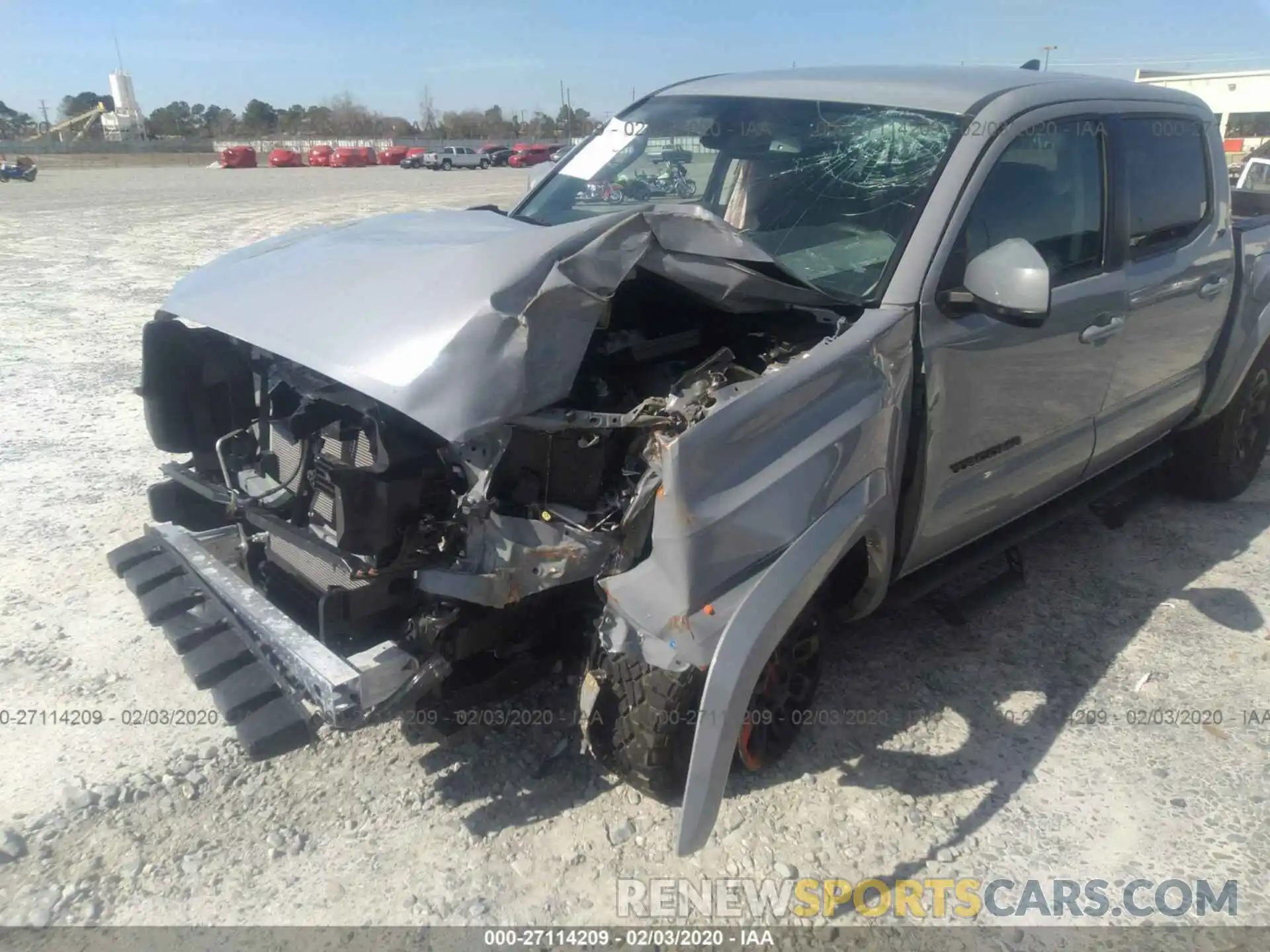 6 Photograph of a damaged car 3TMAZ5CN2KM083560 TOYOTA TACOMA 2019