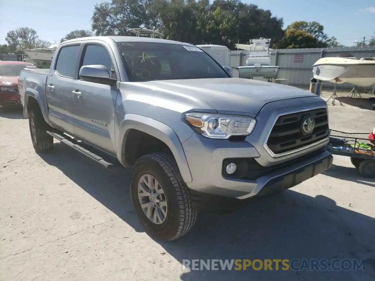 1 Photograph of a damaged car 3TMAZ5CN2KM087513 TOYOTA TACOMA 2019